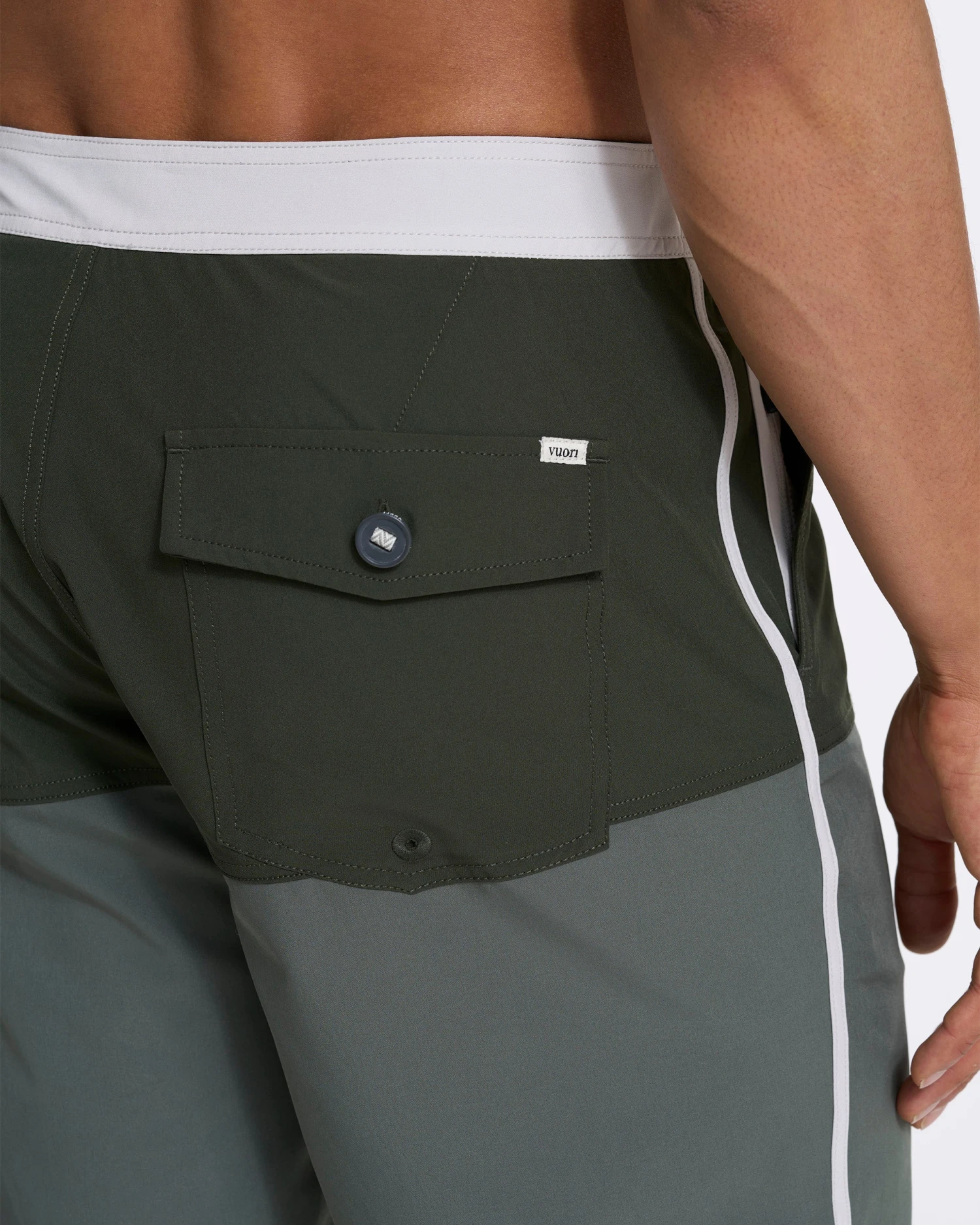 Cruise Boardshort | Dusty Pine Colorblock 7 Cruise Boardshort | Dusty Pine Colorblock - Image 7