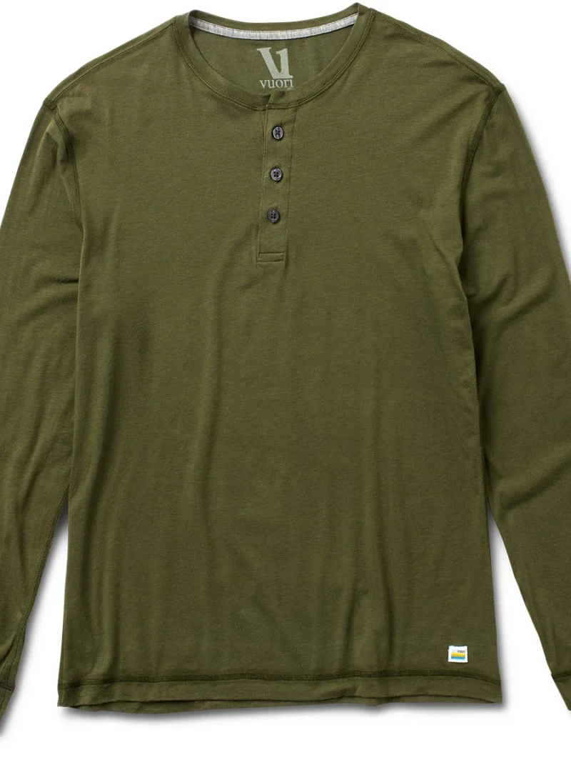 Long-Sleeve Ever Henley | Olive