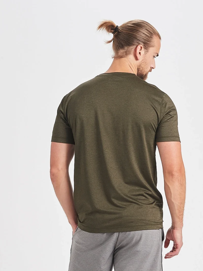 Tradewind Performance Tee | Evergreen Heather