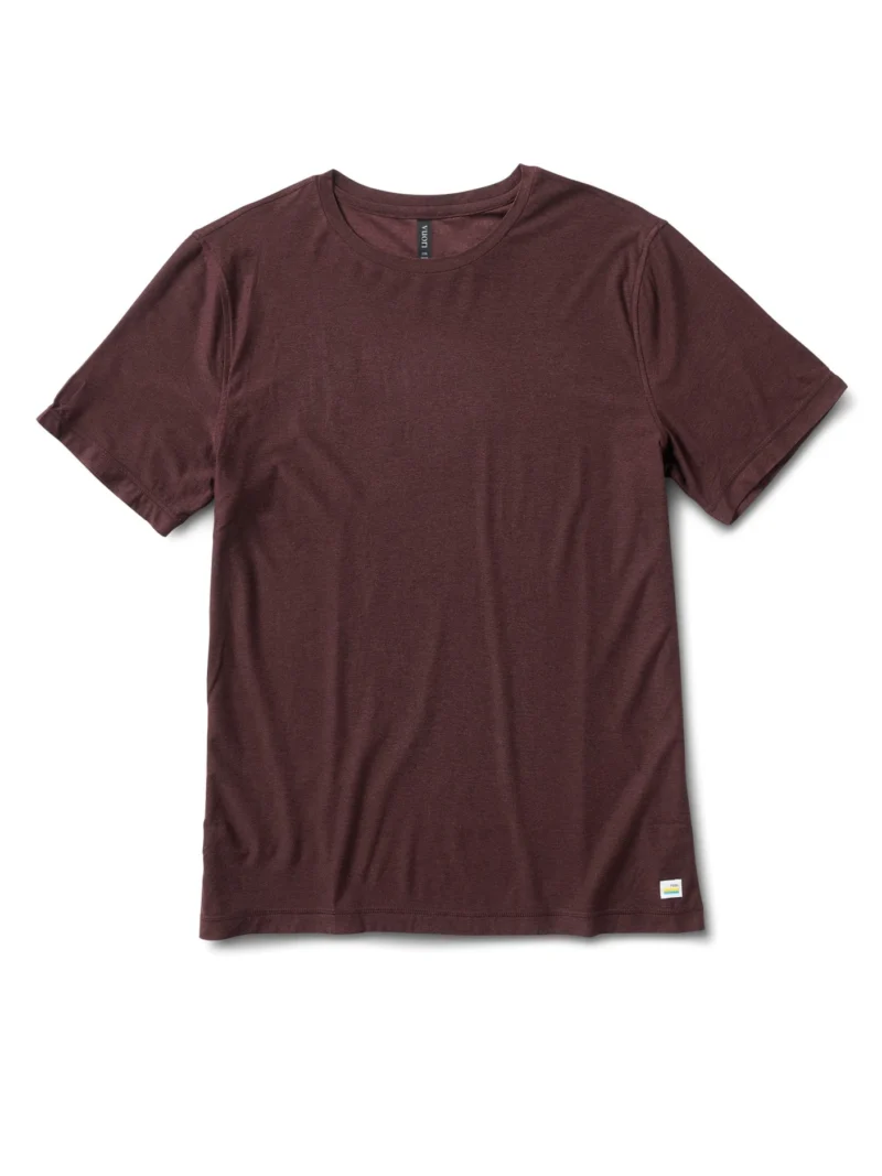 Strato Tech Tee | Oxblood Heather