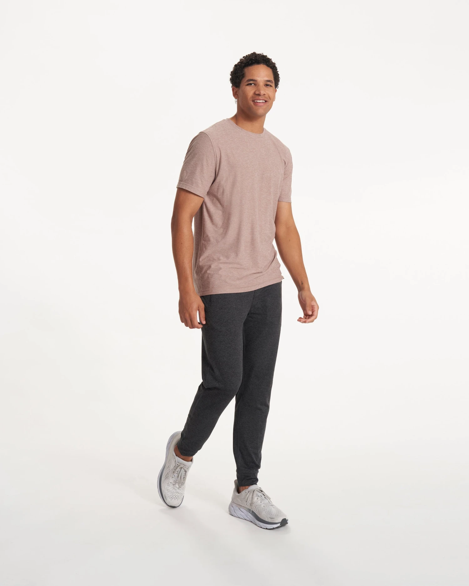 Strato Tech Tee | Umber Heather 5 Strato Tech Tee | Umber Heather - Image 5