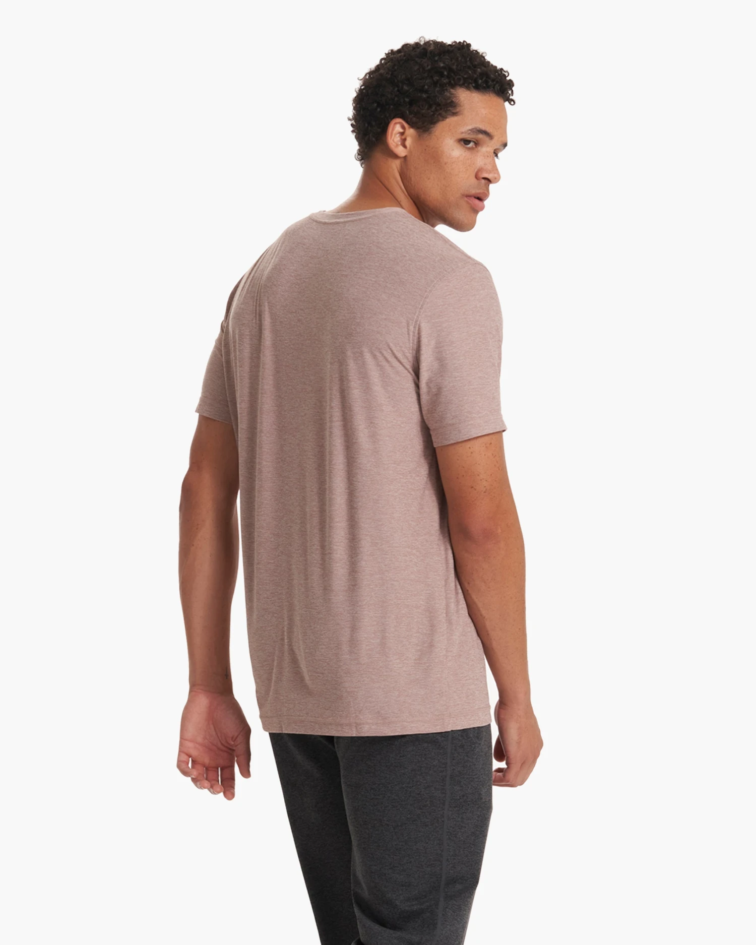 Strato Tech Tee | Umber Heather 4 Strato Tech Tee | Umber Heather - Image 4