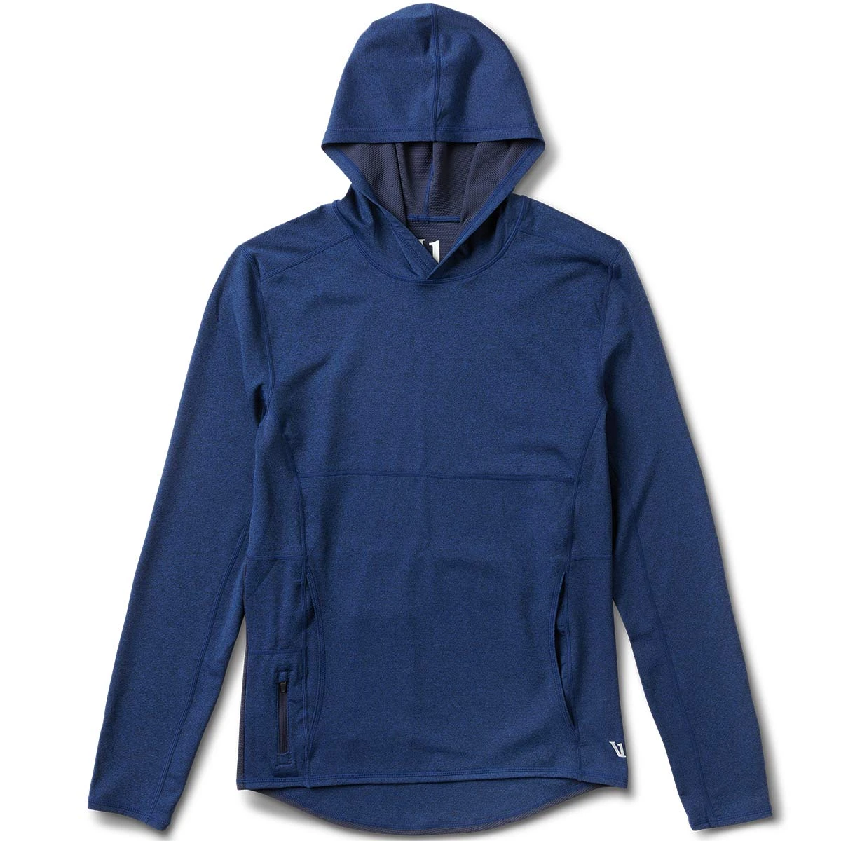 Fusion Tech Hoodie | Navy Heather 1 Fusion Tech Hoodie | Navy Heather