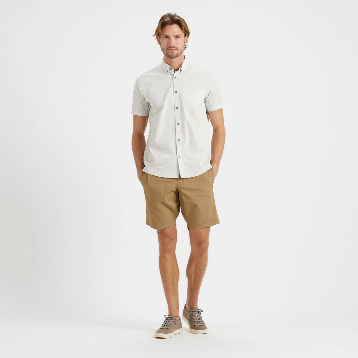 Crest Short-Sleeve Button-Down | Salt Arrow 5 Crest Short-Sleeve Button-Down | Salt Arrow - Image 5