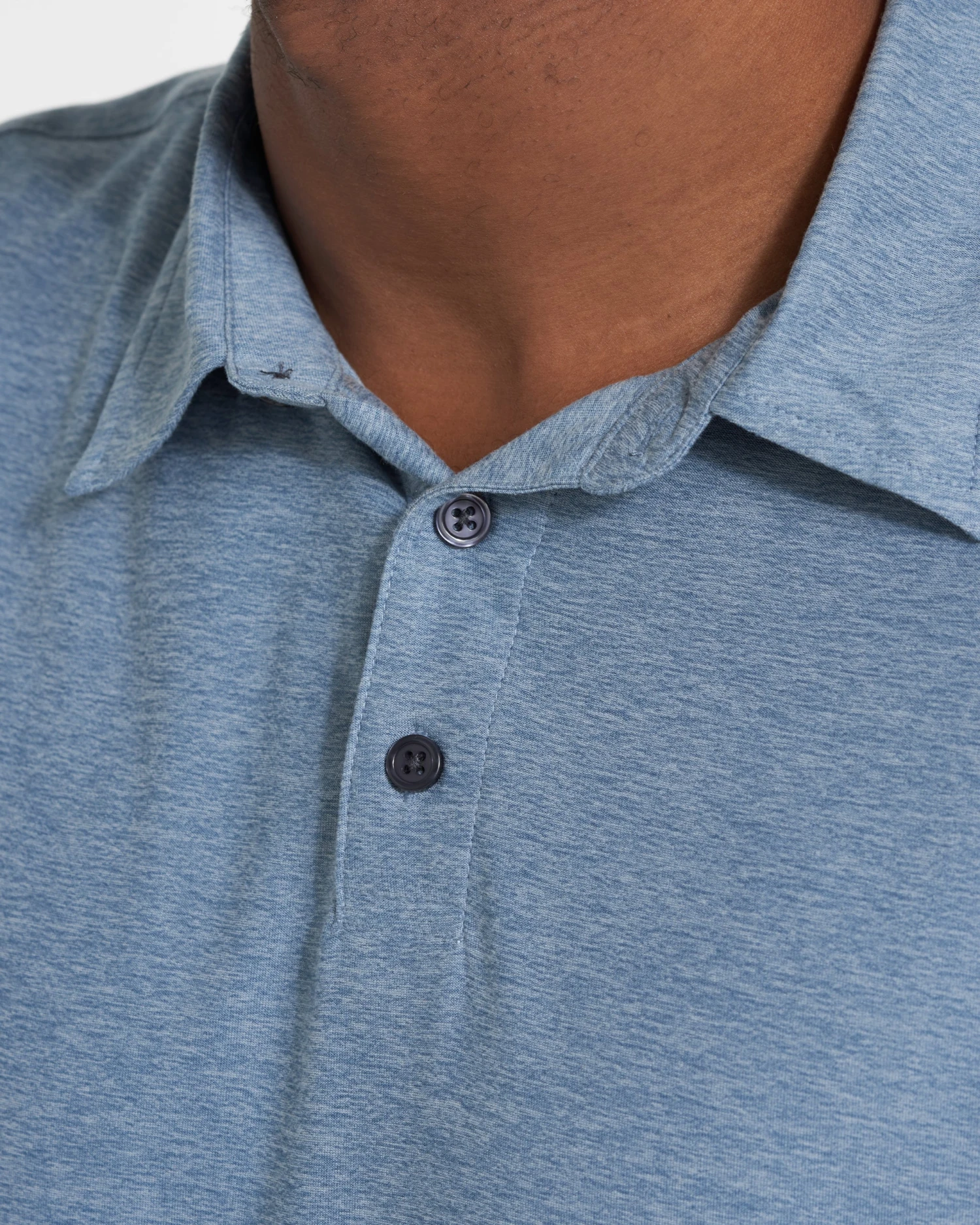 Strato Tech Polo | Cloud Heather 3 Strato Tech Polo | Cloud Heather - Image 3