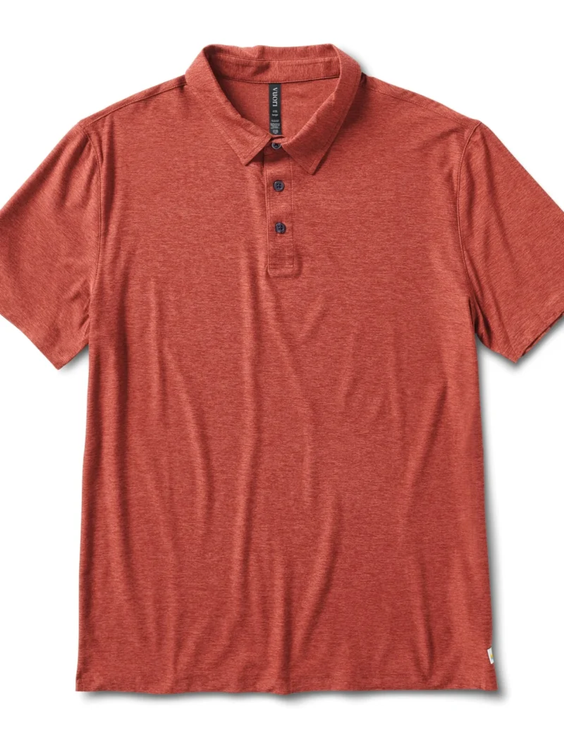 Strato Tech Polo | Red Clay Heather