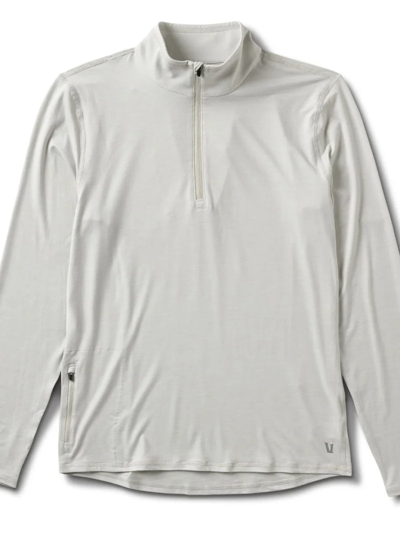 Ease Performance Half Zip | Dove Grey Heather