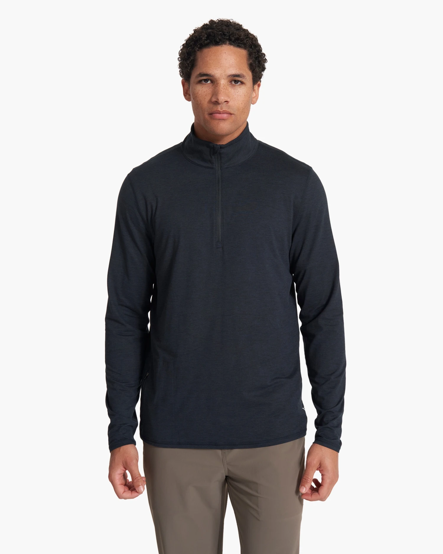 Ease Performance Half Zip | Ink Heather 2 Ease Performance Half Zip | Ink Heather - Image 2