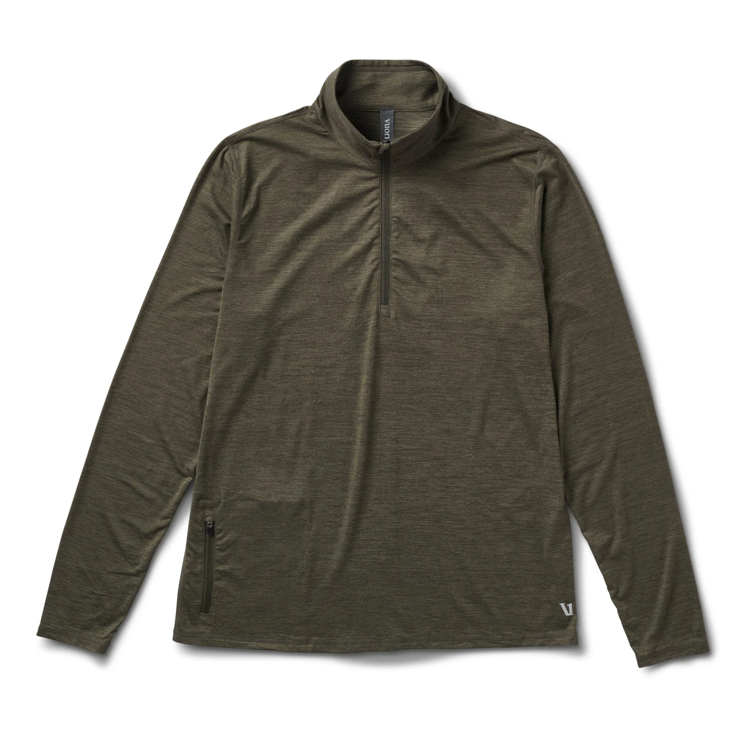 Ease Performance Half Zip | Oregano Heather 1 Ease Performance Half Zip | Oregano Heather