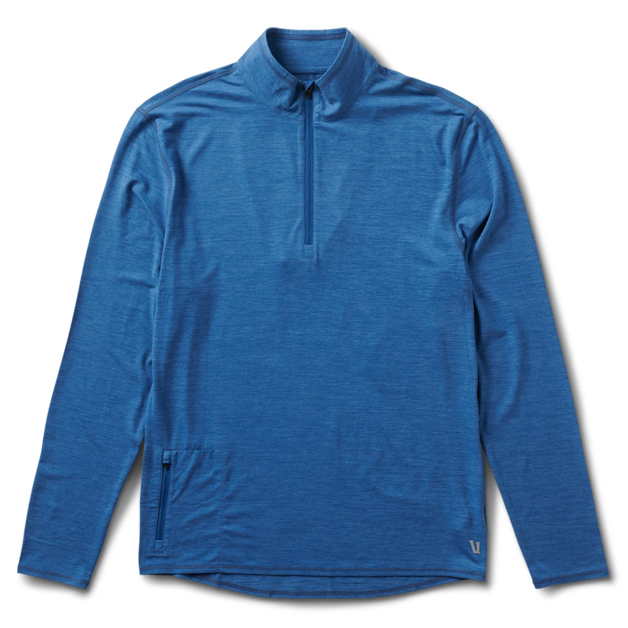 Ease Performance Half Zip | Sea Heather 1 Ease Performance Half Zip | Sea Heather