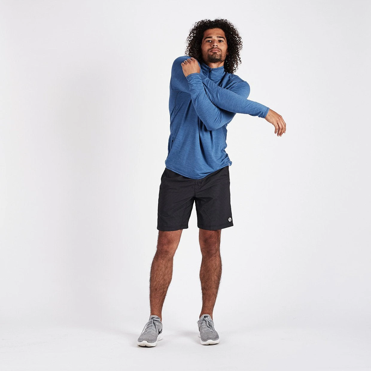 Ease Performance Half Zip | Sea Heather 6 Ease Performance Half Zip | Sea Heather - Image 6