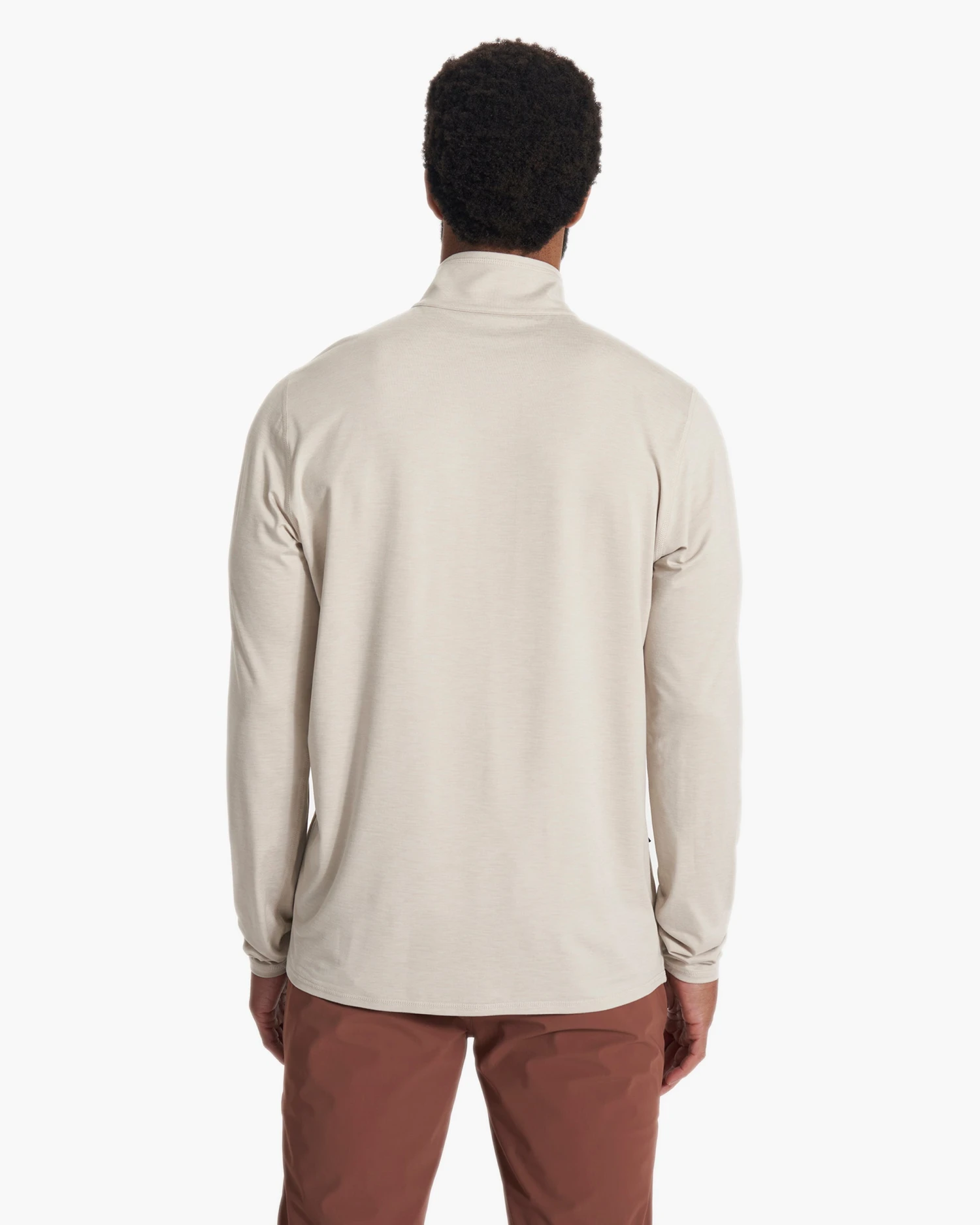 Ease Performance Half Zip | Suede Heather 5 Ease Performance Half Zip | Suede Heather - Image 5
