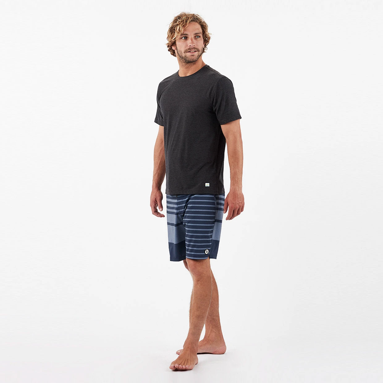 Equator Boardshort | Navy Asym Block 4 Equator Boardshort | Navy Asym Block - Image 4