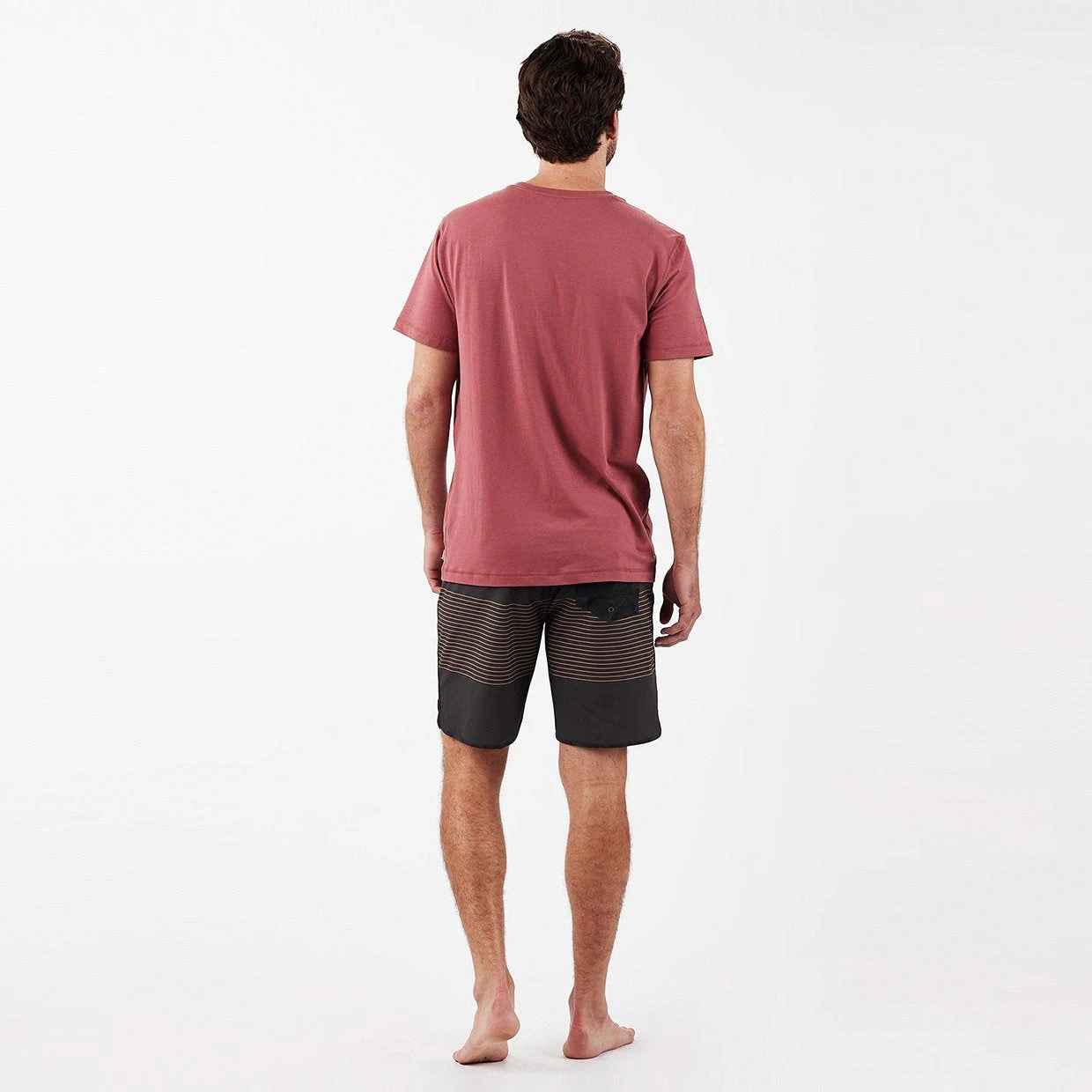 Cruise Boardshort | Charcoal Acorn Stripe 6 Cruise Boardshort | Charcoal Acorn Stripe - Image 6