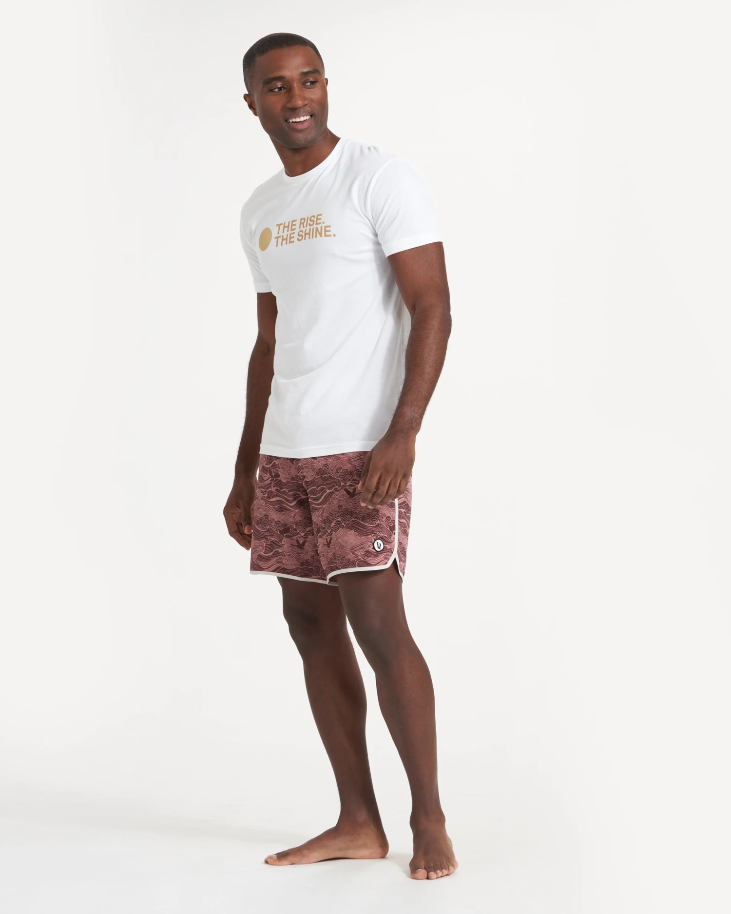 Cruise Boardshort | Cedar Vintage Ocean 9 Cruise Boardshort | Cedar Vintage Ocean - Image 9