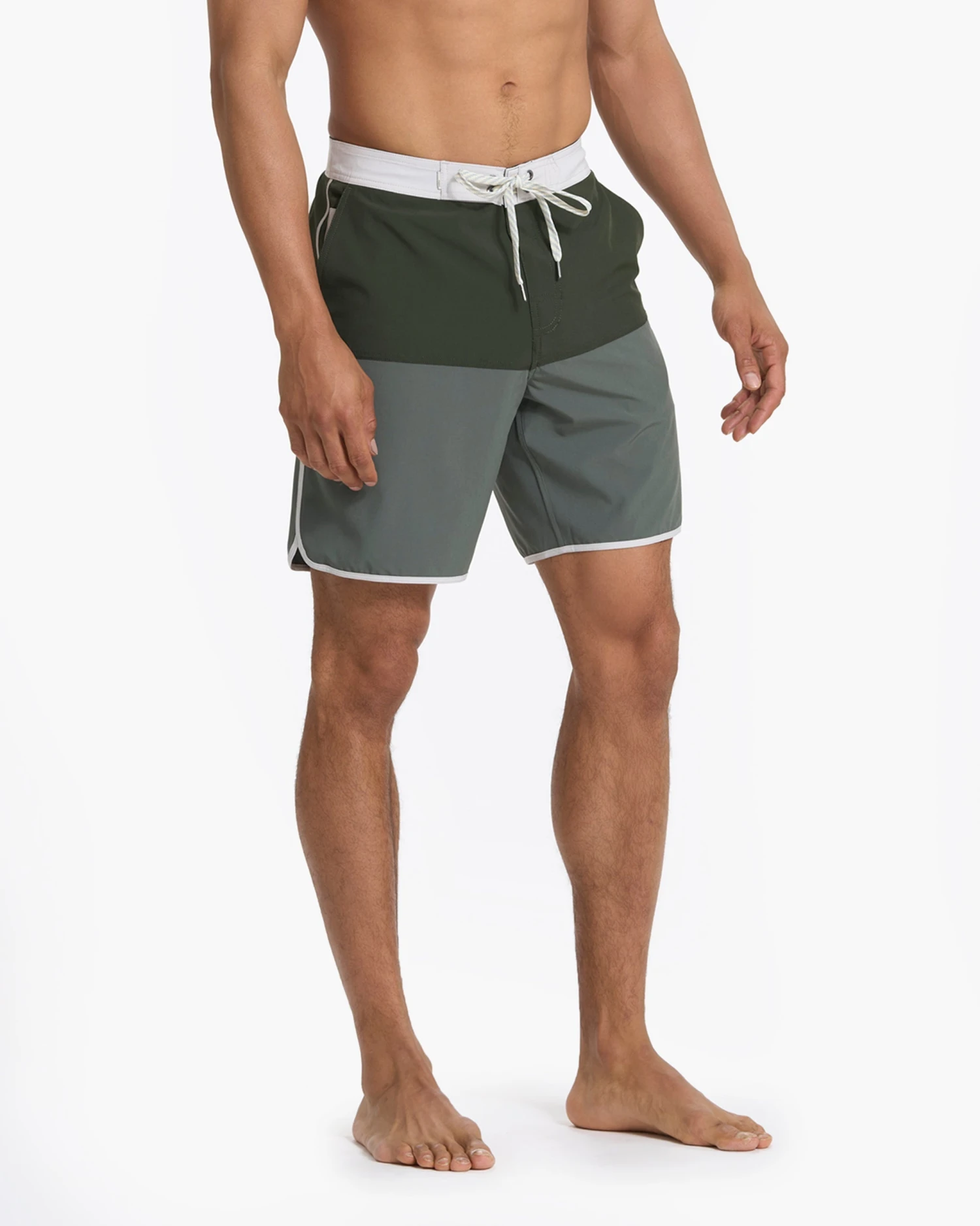 Cruise Boardshort | Dusty Pine Colorblock 3 Cruise Boardshort | Dusty Pine Colorblock - Image 3