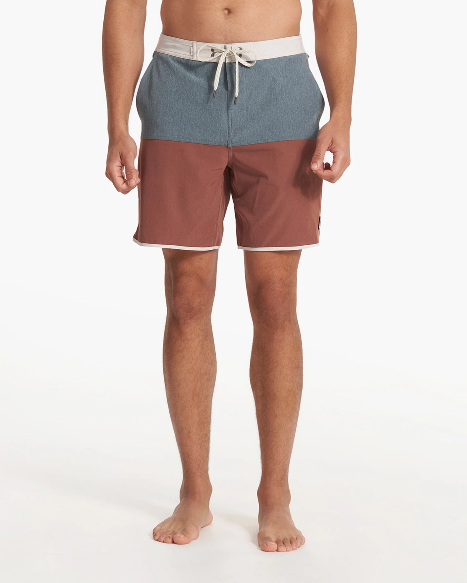 Cruise Boardshort | Lake Hazelnut Linen Texture Block 2 Cruise Boardshort | Lake Hazelnut Linen Texture Block - Image 2