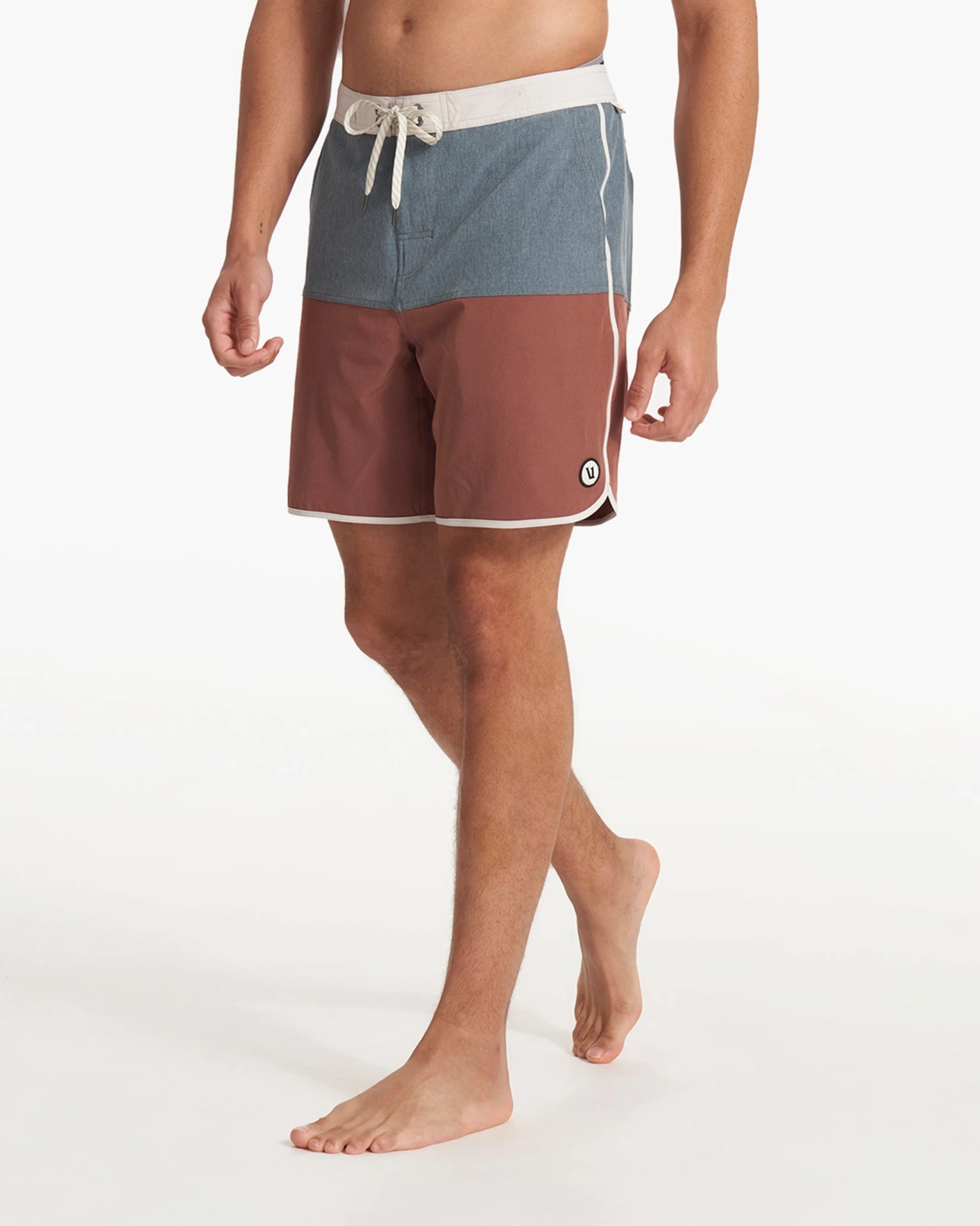 Cruise Boardshort | Lake Hazelnut Linen Texture Block 3 Cruise Boardshort | Lake Hazelnut Linen Texture Block - Image 3