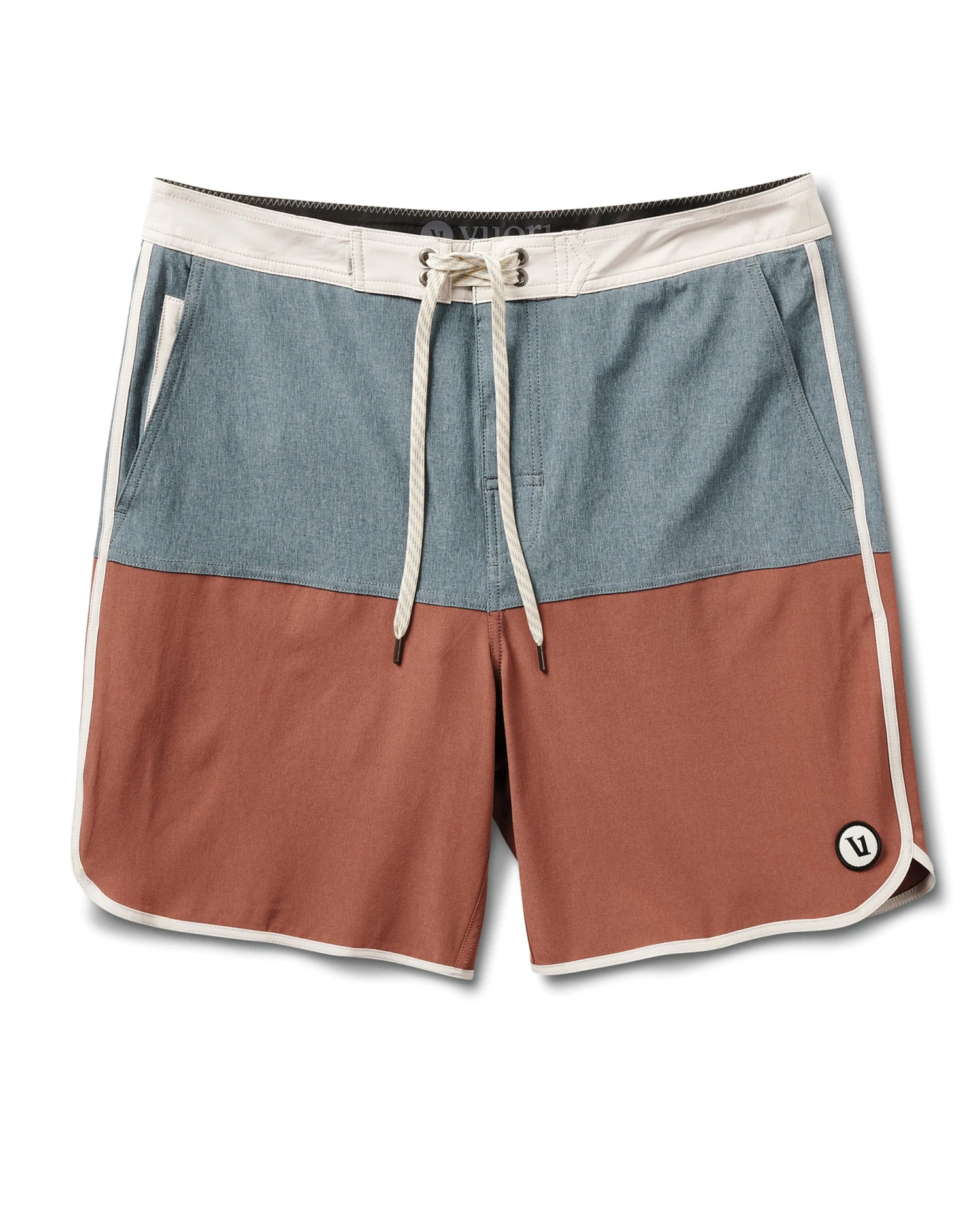 Cruise Boardshort | Lake Hazelnut Linen Texture Block 1 Cruise Boardshort | Lake Hazelnut Linen Texture Block