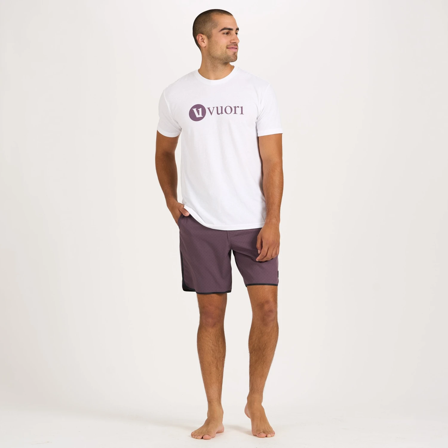 Cruise Boardshort | Smoked Plum Micro Dot 4 Cruise Boardshort | Smoked Plum Micro Dot - Image 4