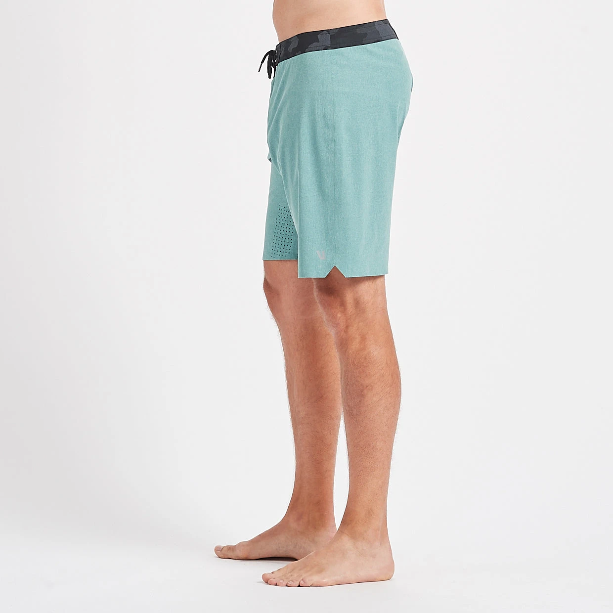 Sonic Seamless Boardshort | Aloe Linen Texture 3 Sonic Seamless Boardshort | Aloe Linen Texture - Image 3