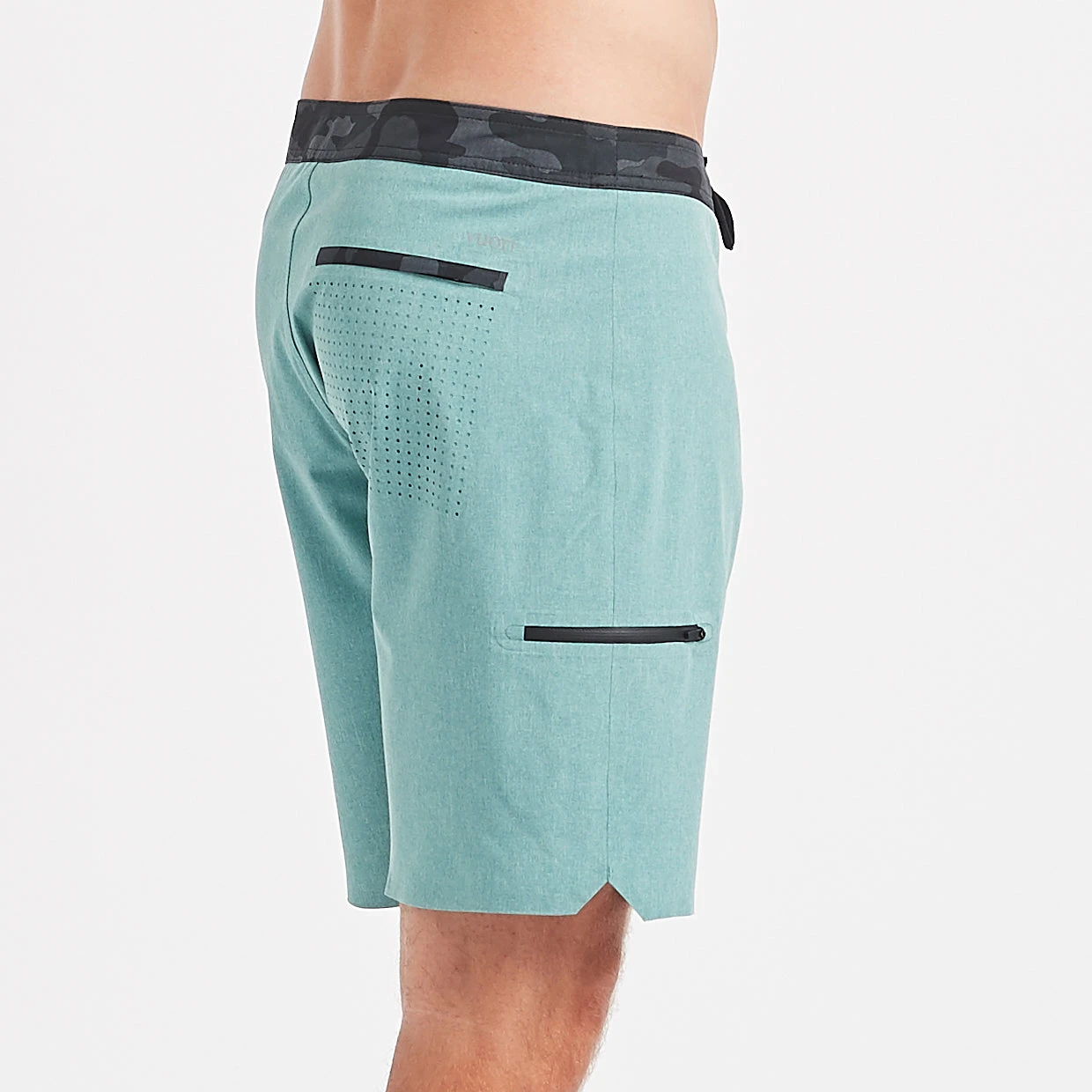 Sonic Seamless Boardshort | Aloe Linen Texture 5 Sonic Seamless Boardshort | Aloe Linen Texture - Image 5