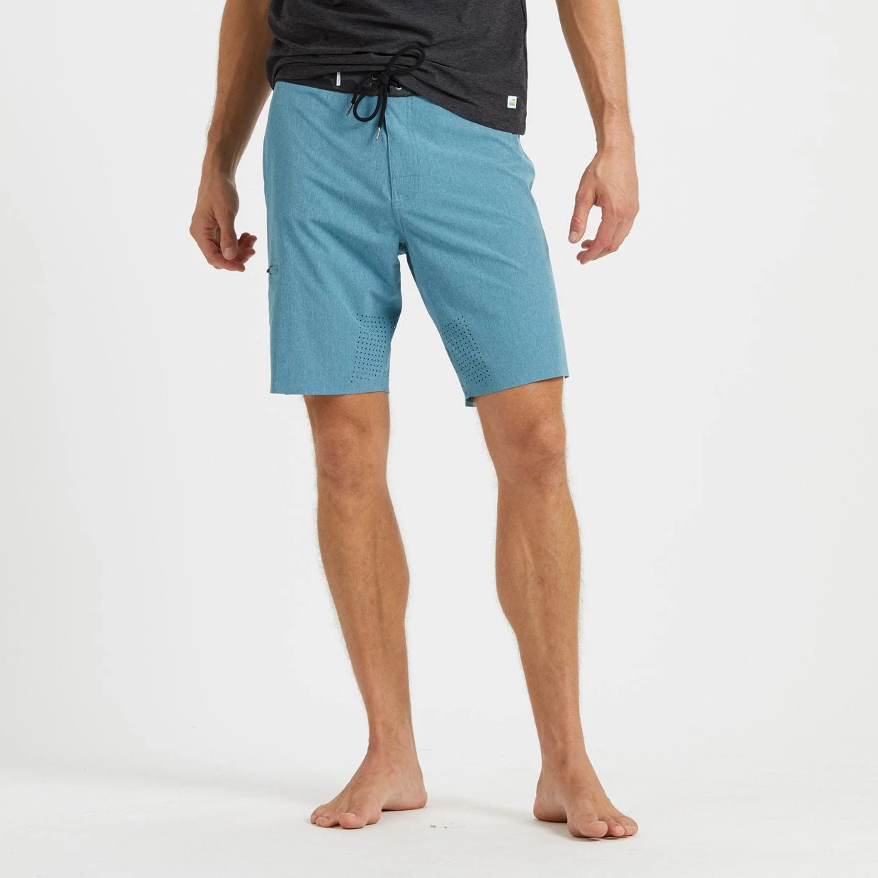 Sonic Seamless Boardshort | Sapphire Linen Texture 2 Sonic Seamless Boardshort | Sapphire Linen Texture - Image 2