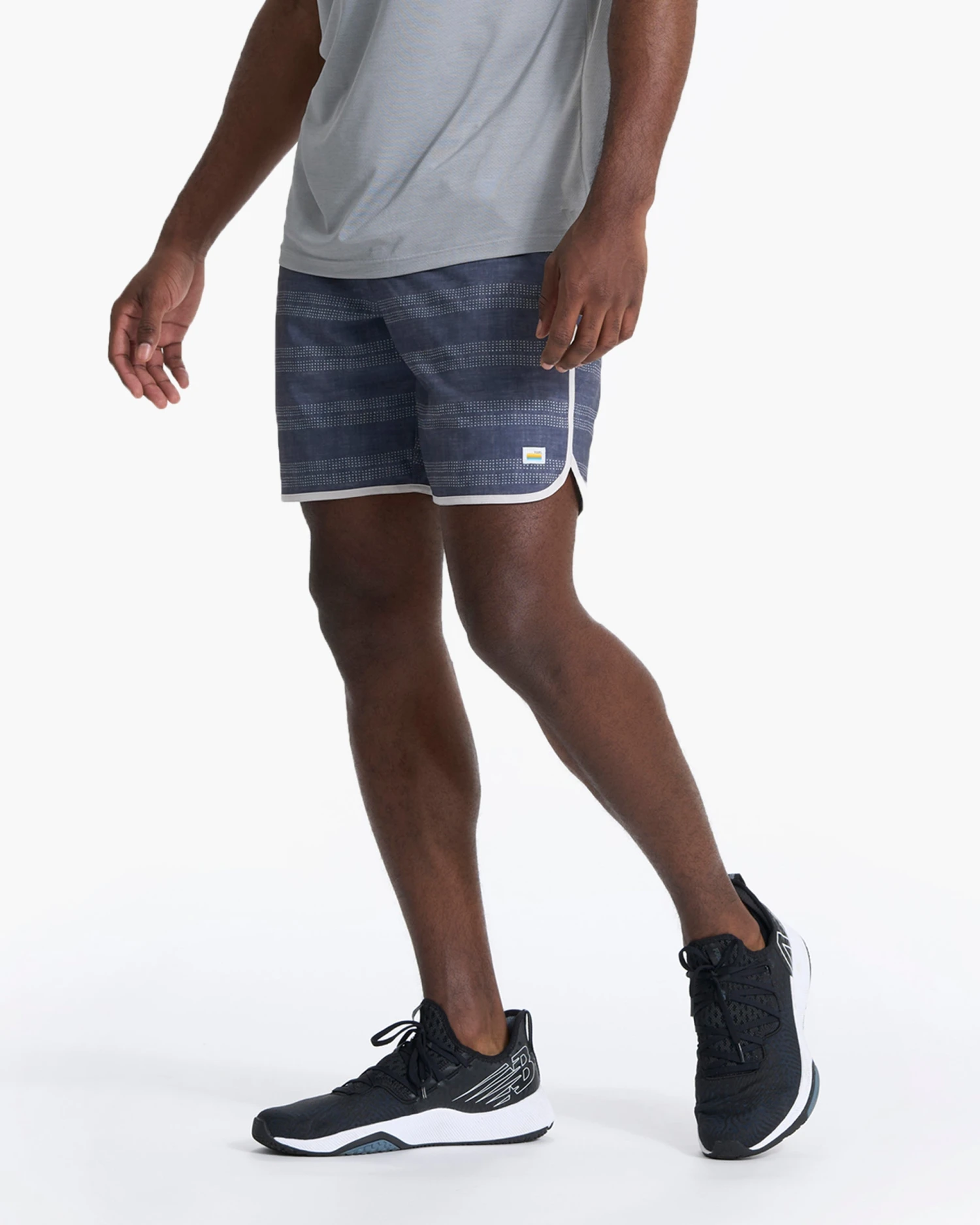 Banks Short | Charcoal Linen Dot 3 Banks Short | Charcoal Linen Dot - Image 3