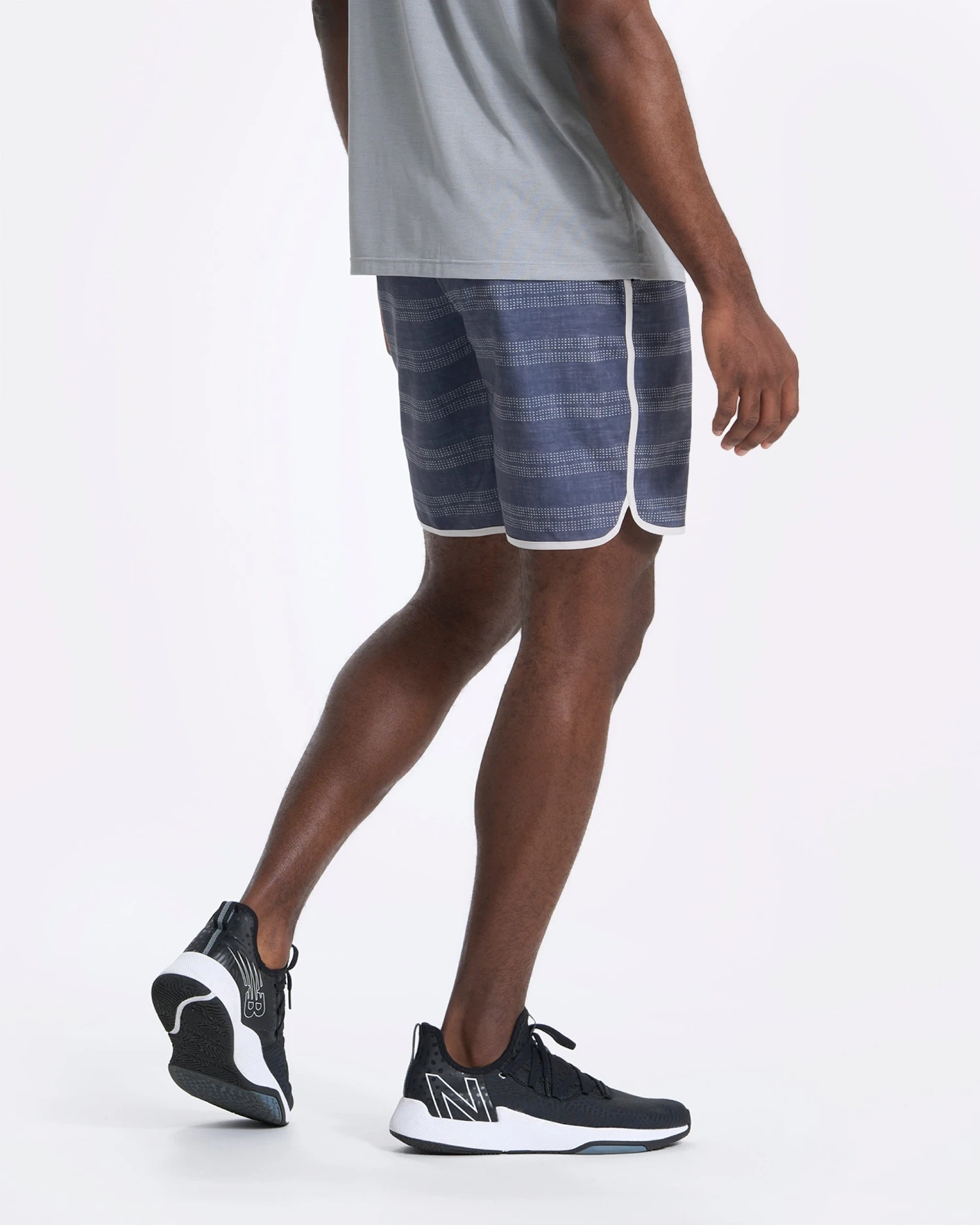 Banks Short | Charcoal Linen Dot 4 Banks Short | Charcoal Linen Dot - Image 4