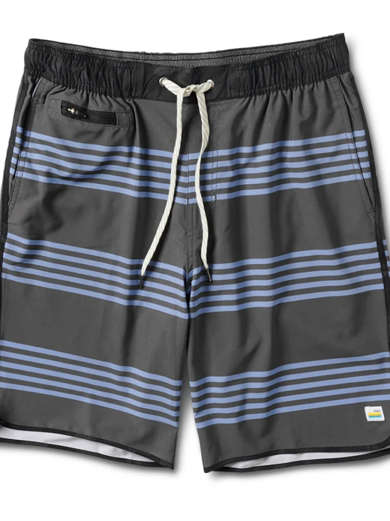 Banks Short | Charcoal Slate Stripe