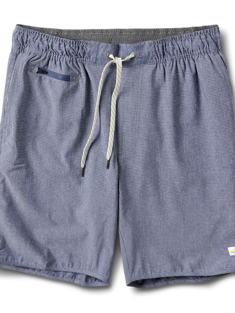 Banks Short | Navy Engineered Stripe