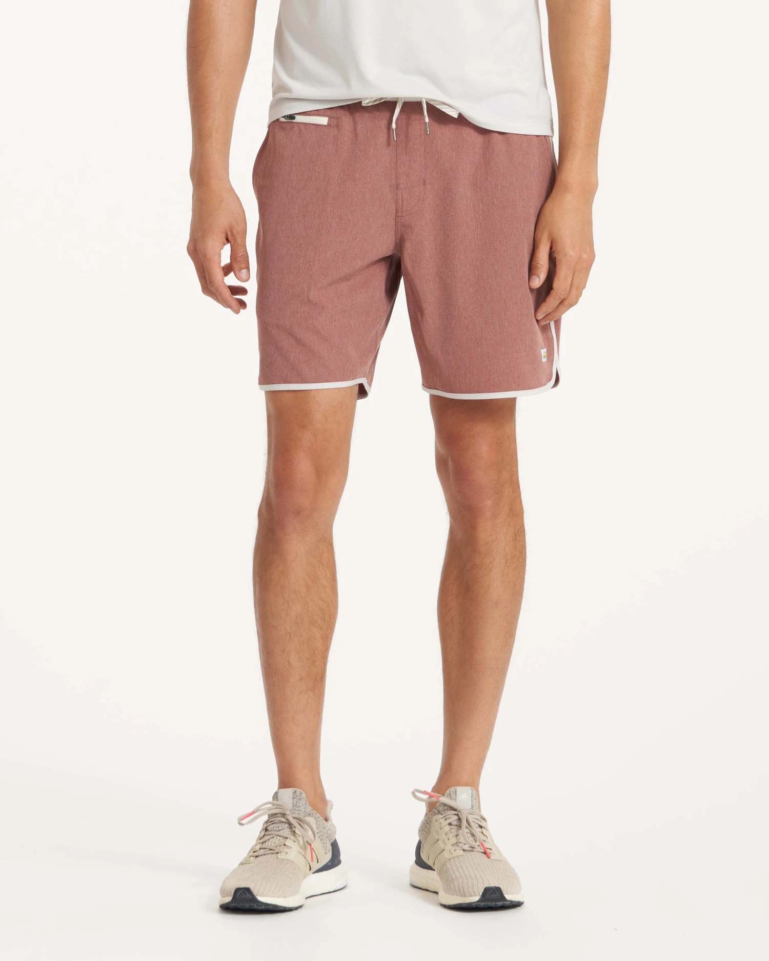 Banks Short | Terracotta Linen Texture 2 Banks Short | Terracotta Linen Texture - Image 2