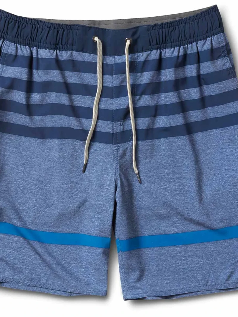 Trail Short | Navy-Blue Stripe