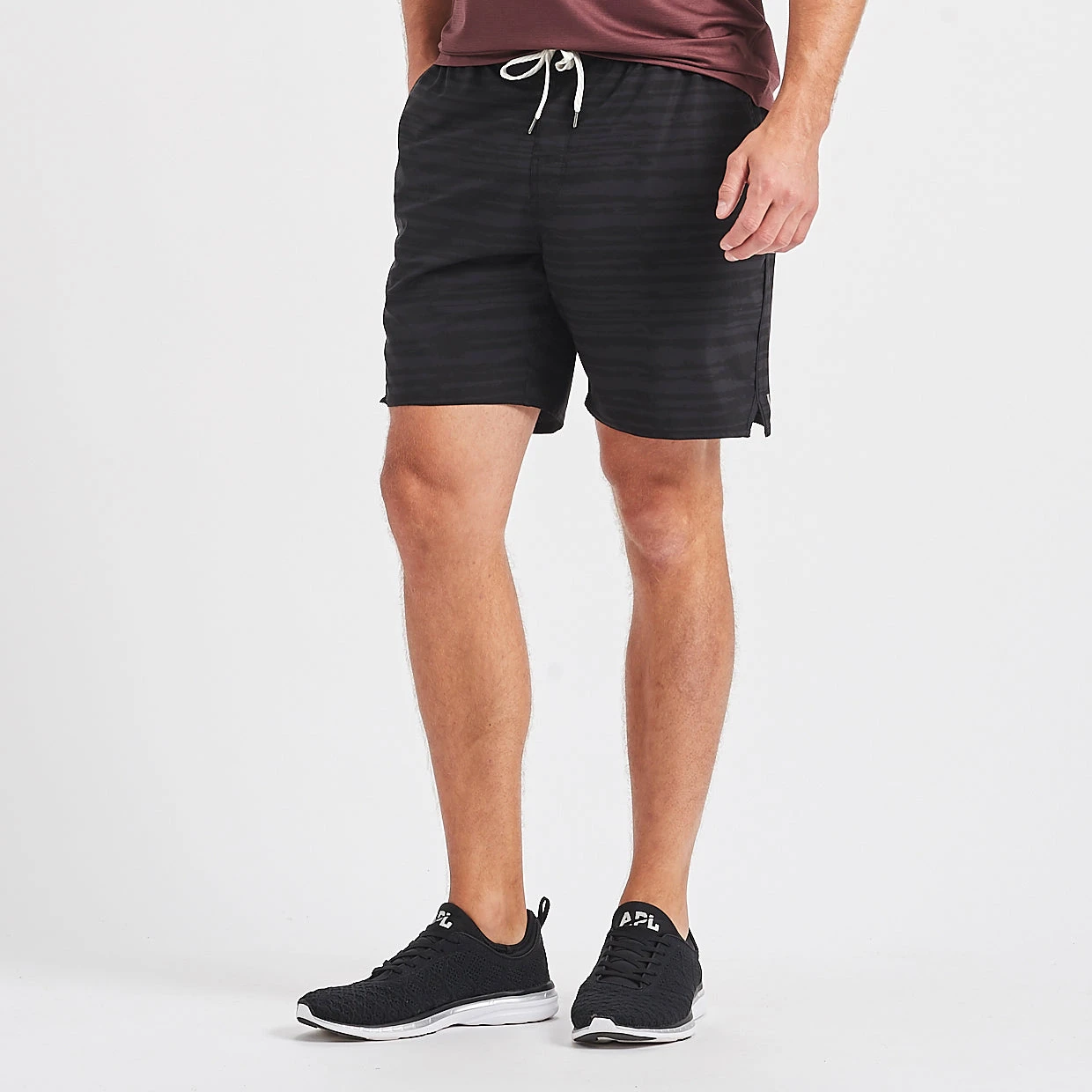 Trail Short | Black Dye Stripe 2 Trail Short | Black Dye Stripe - Image 2