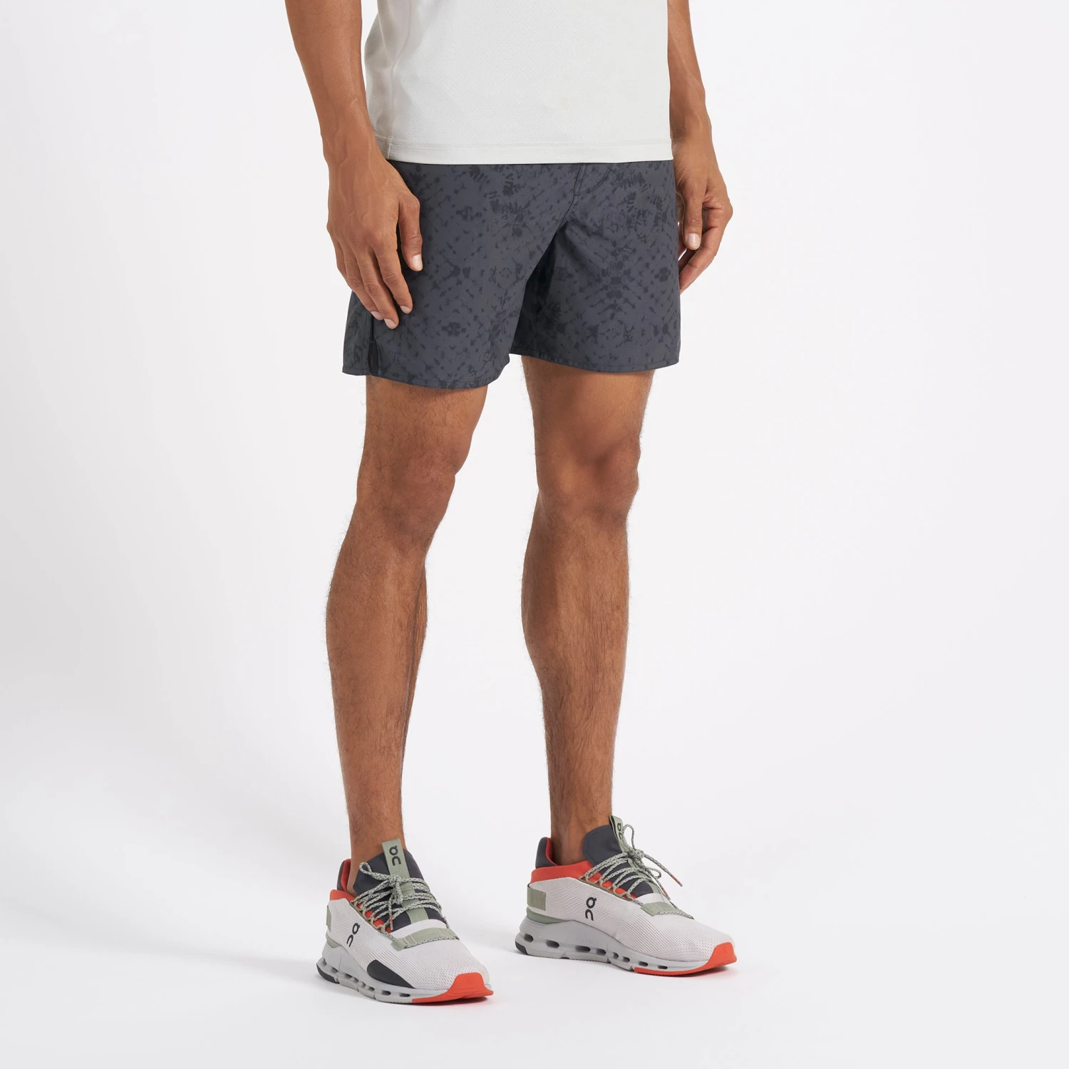 Trail Short | Charcoal Shibori 3 Trail Short | Charcoal Shibori - Image 3