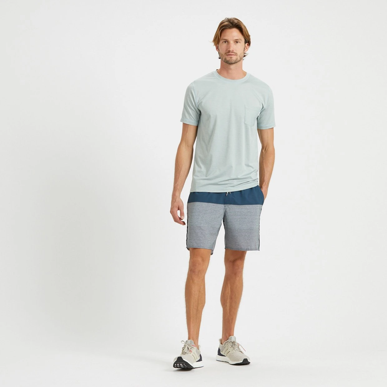 Trail Short | Indigo Stripe 4 Trail Short | Indigo Stripe - Image 4
