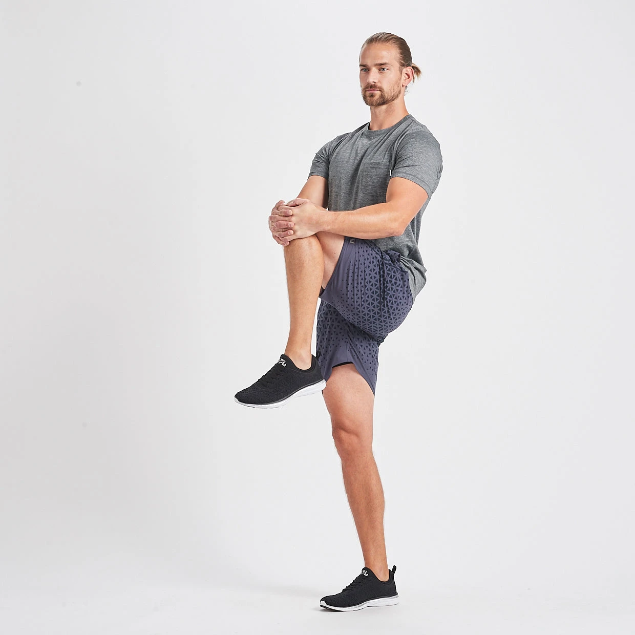 Trail Short | Ink Triangle Fade 5 Trail Short | Ink Triangle Fade - Image 5