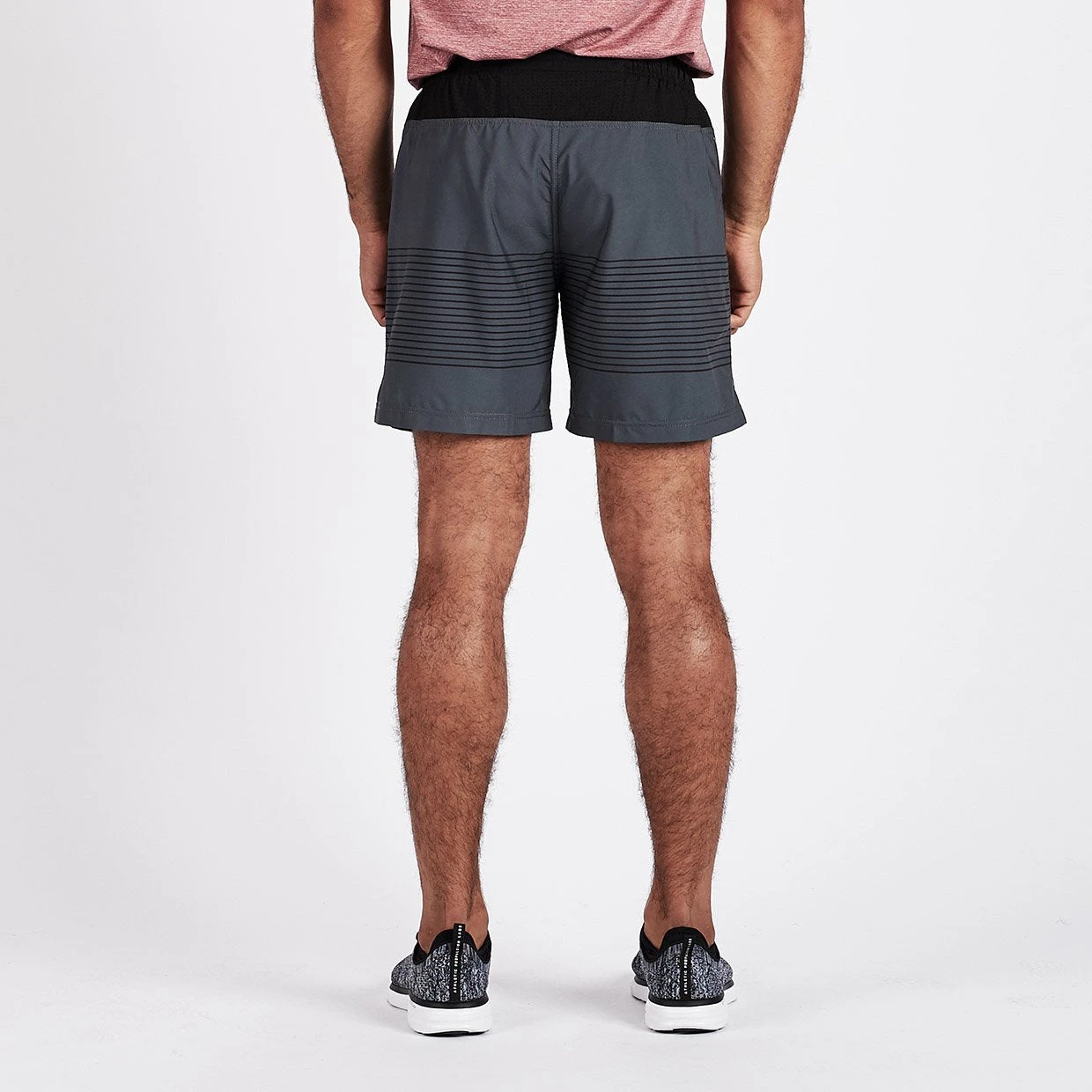 Rush Short | Charcoal Black Stripe 5 Rush Short | Charcoal Black Stripe - Image 5
