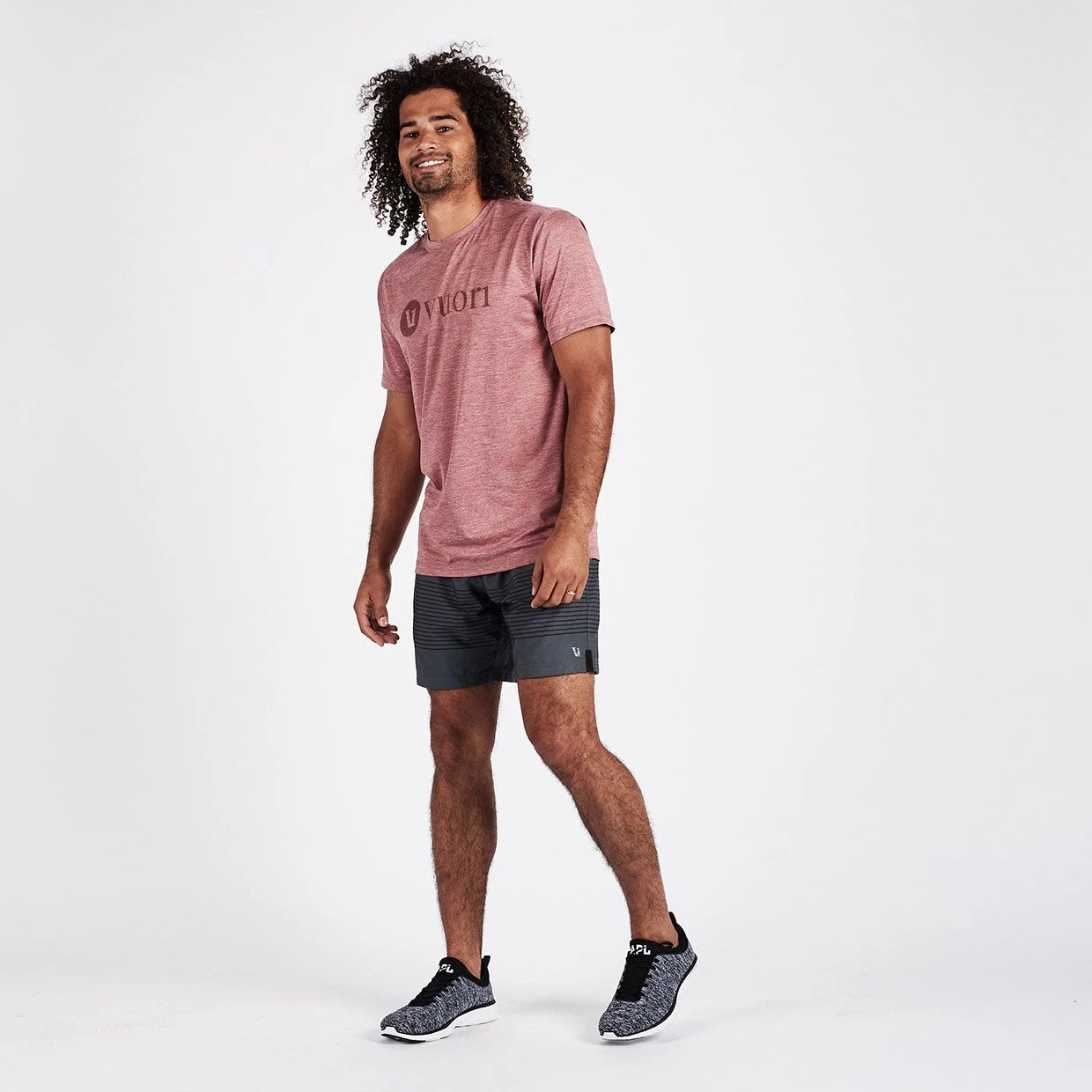 Rush Short | Charcoal Black Stripe 7 Rush Short | Charcoal Black Stripe - Image 7