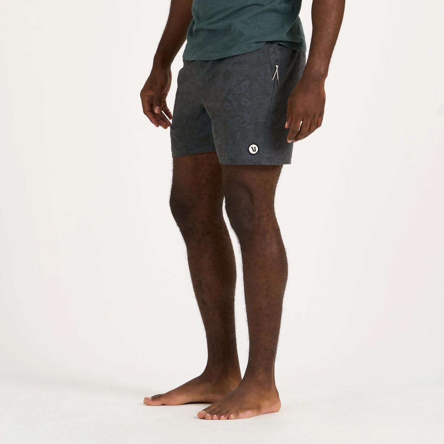 Cape Short | Black Camo Flower 3 Cape Short | Black Camo Flower - Image 3