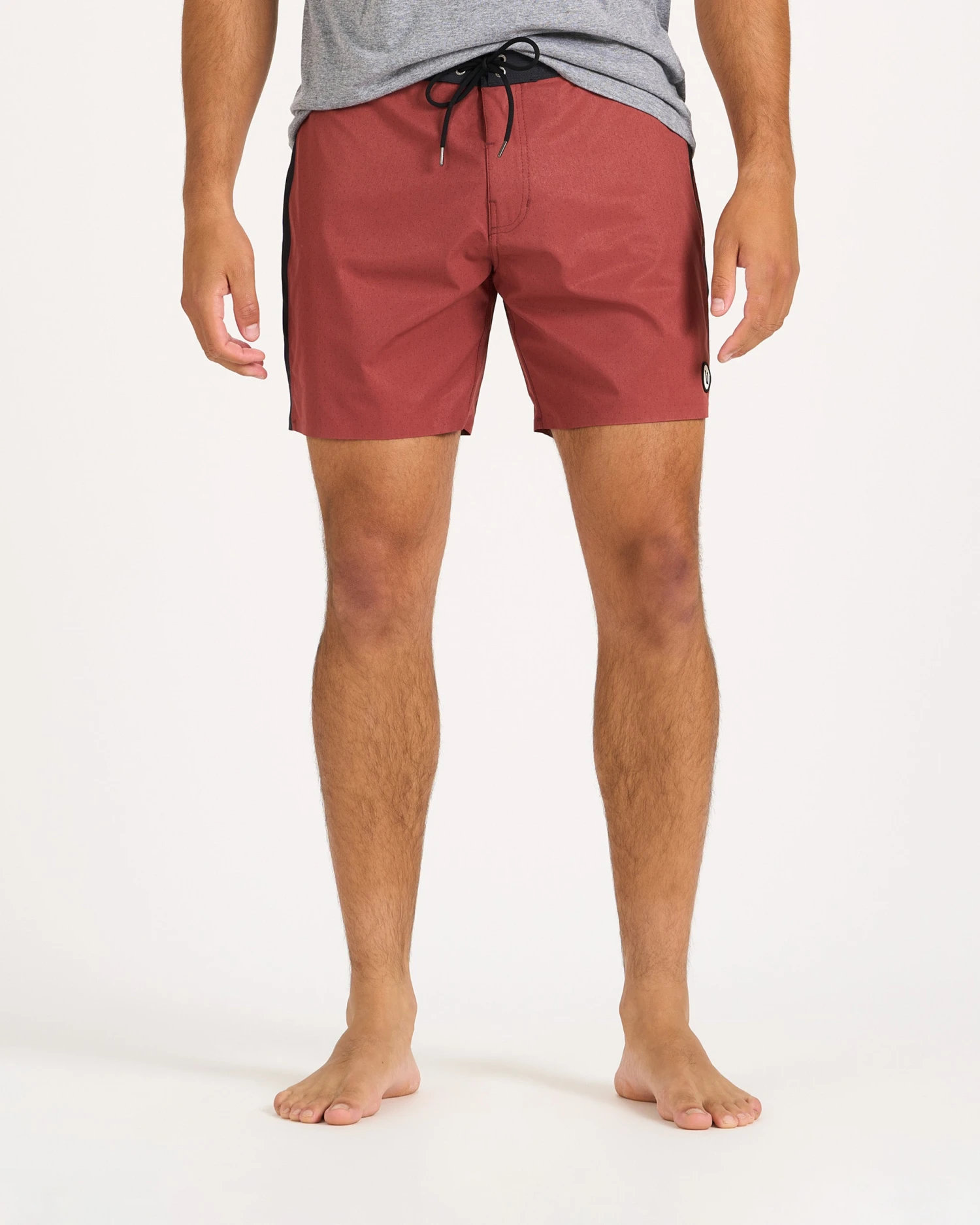 Peak Boardshort | Red Clay Micro Dot 2 Peak Boardshort | Red Clay Micro Dot - Image 2