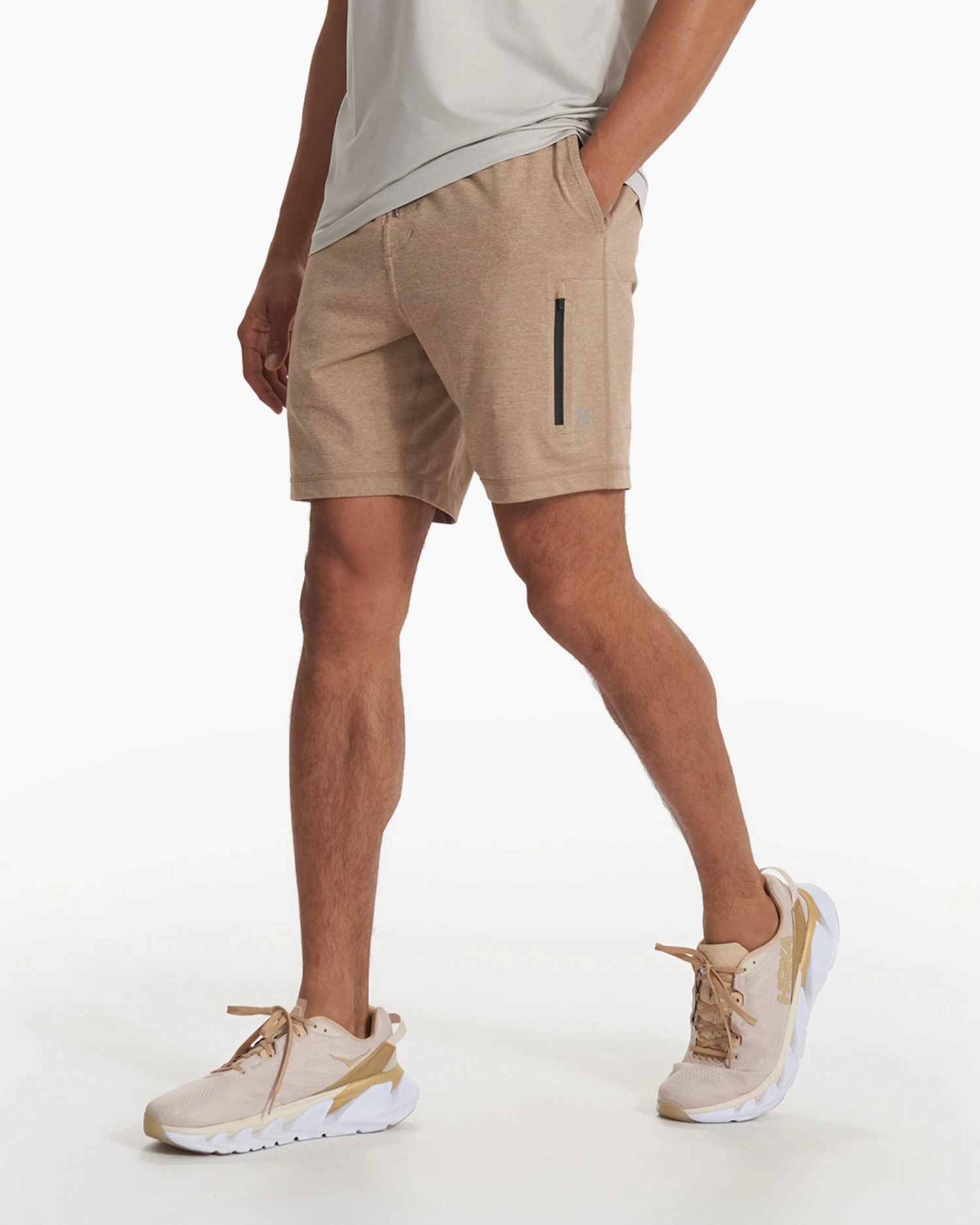 Sunday Performance Short | Camel Heather 3 Sunday Performance Short | Camel Heather - Image 3