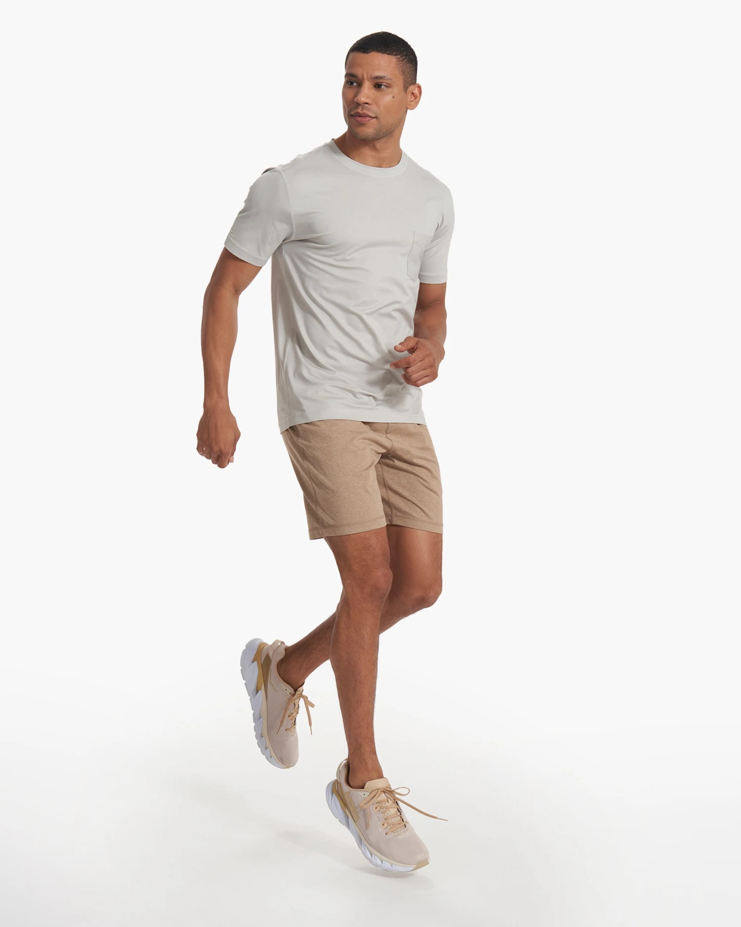 Sunday Performance Short | Camel Heather 6 Sunday Performance Short | Camel Heather - Image 6