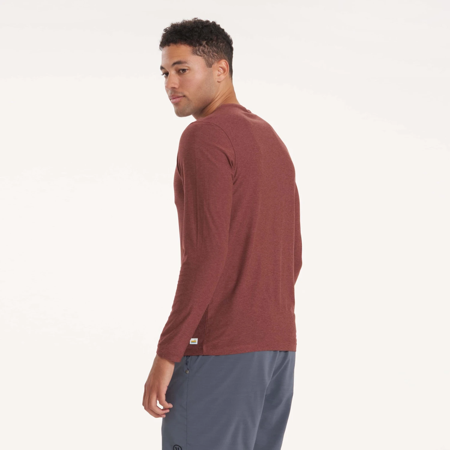 Long-Sleeve Strato Tech Tee | Cedar Heather 4 Long-Sleeve Strato Tech Tee | Cedar Heather - Image 4