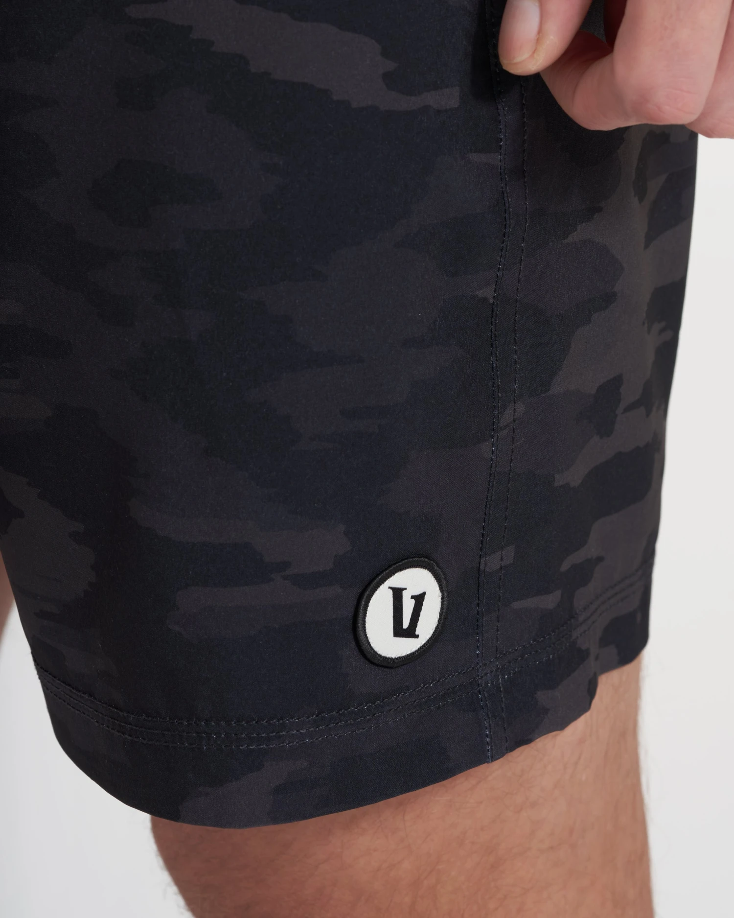 Kore Unlined Short | Black Watercolor Camo 3 Kore Unlined Short | Black Watercolor Camo - Image 3
