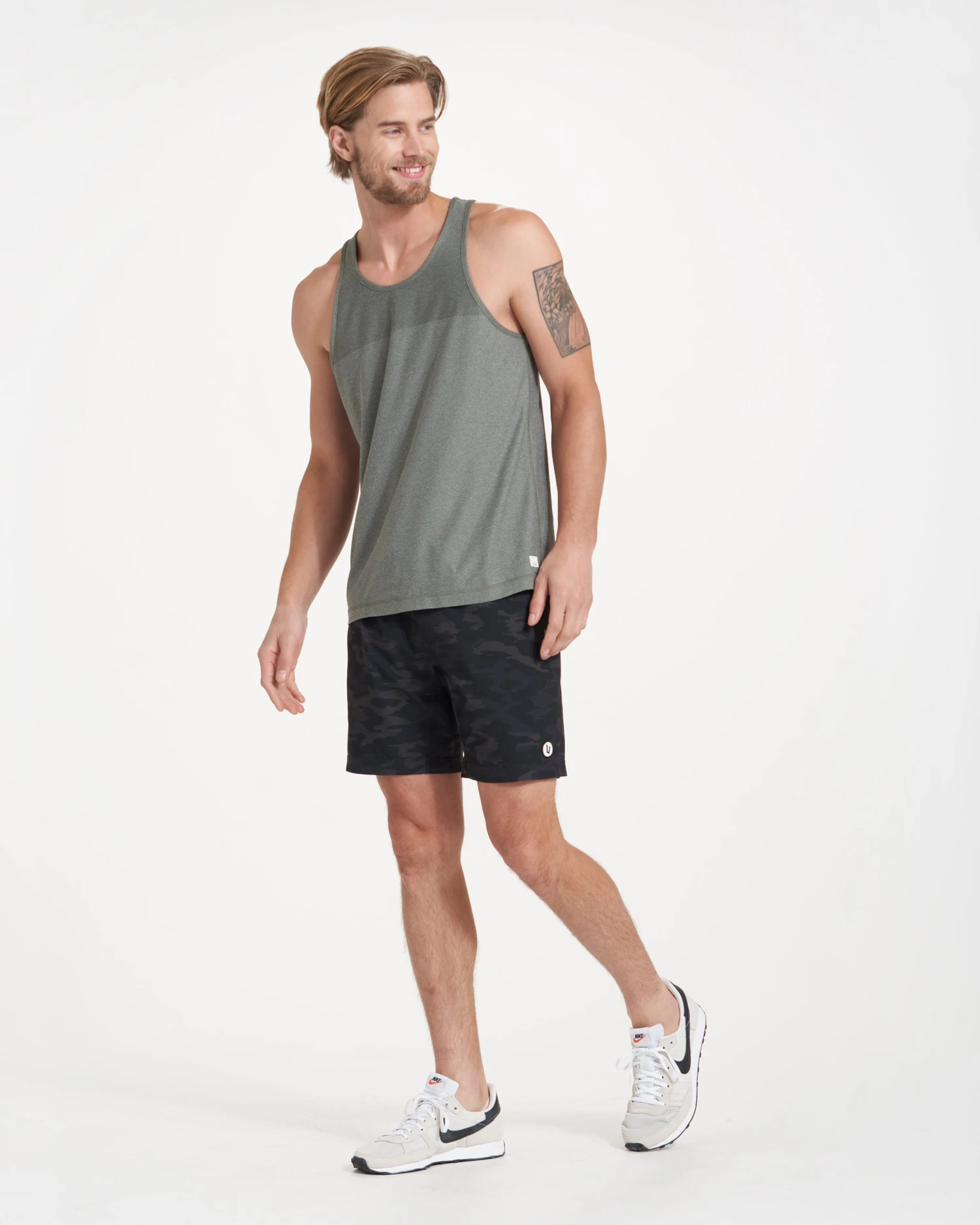 Kore Unlined Short | Black Watercolor Camo 7 Kore Unlined Short | Black Watercolor Camo - Image 7