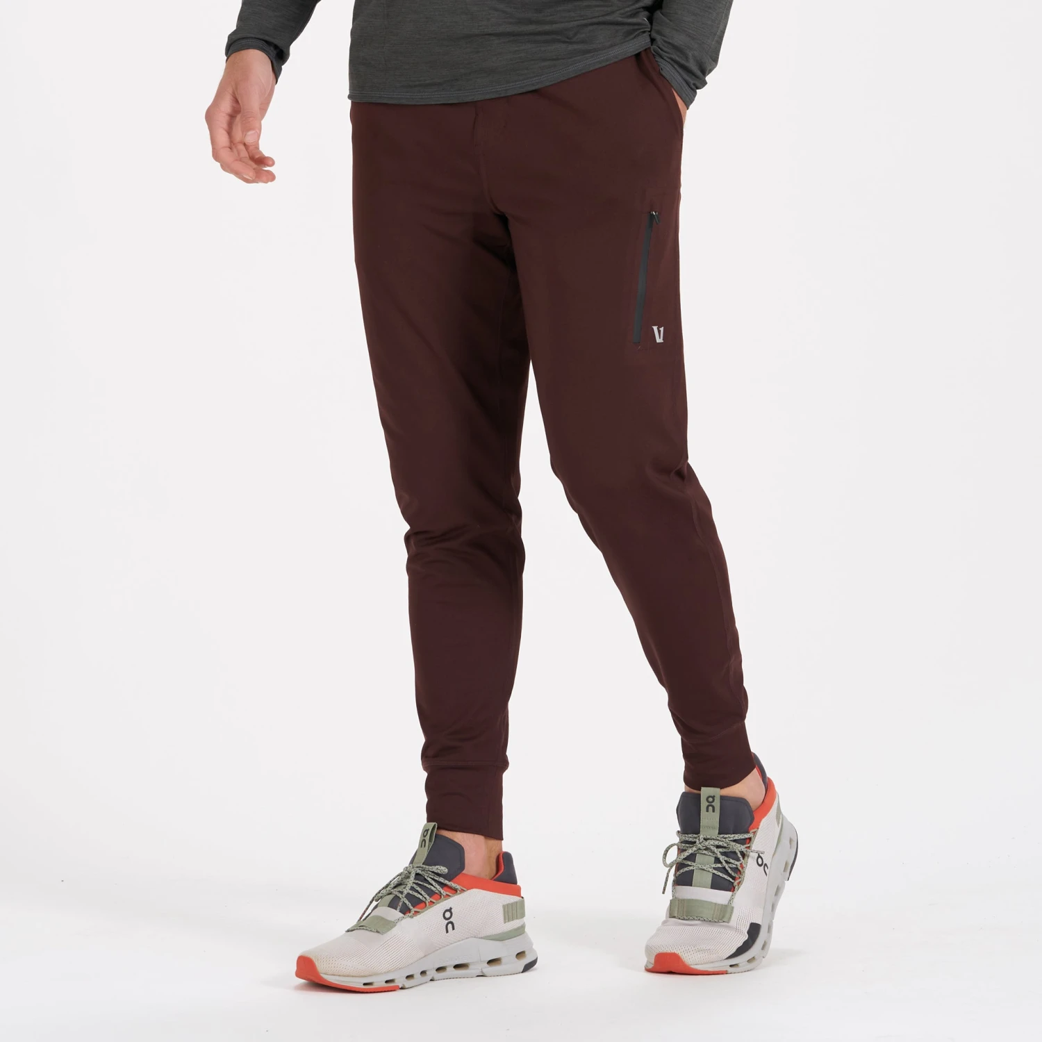 Sunday Performance Jogger | Oxblood 2 Sunday Performance Jogger | Oxblood - Image 2