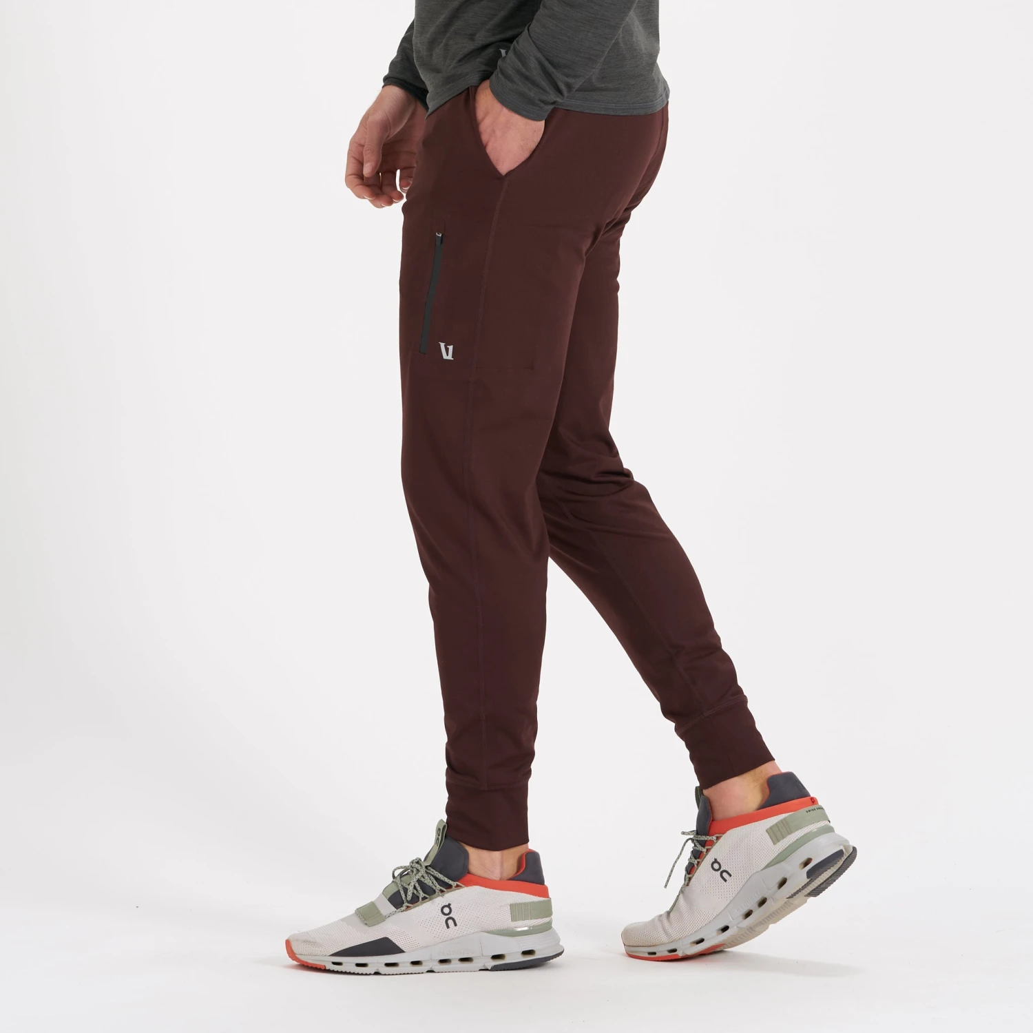 Sunday Performance Jogger | Oxblood 3 Sunday Performance Jogger | Oxblood - Image 3