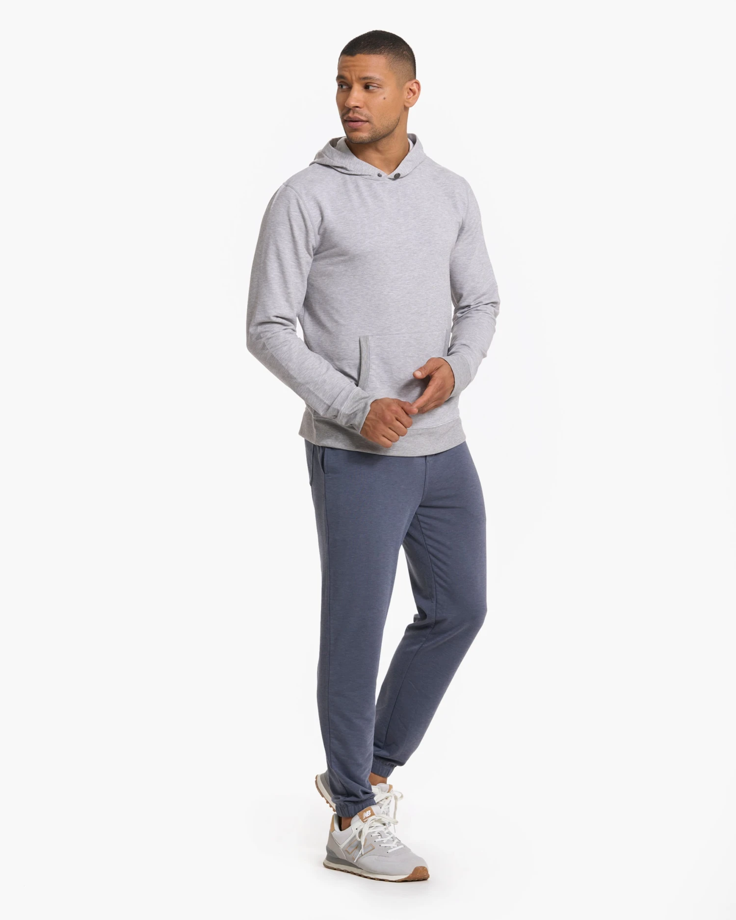 Austin Sweatpant | Azure Heather 6 Austin Sweatpant | Azure Heather - Image 6