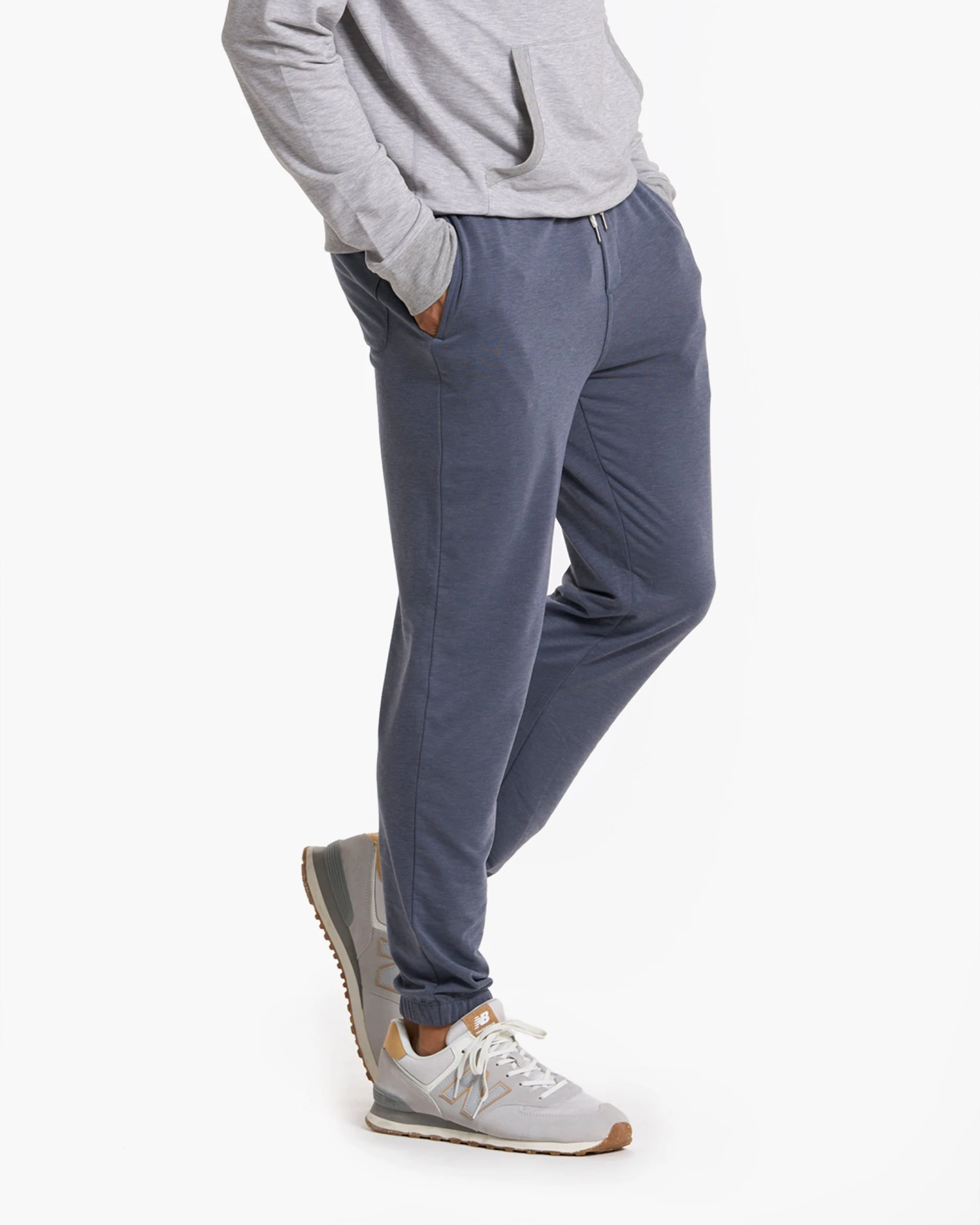 Austin Sweatpant | Azure Heather 4 Austin Sweatpant | Azure Heather - Image 4